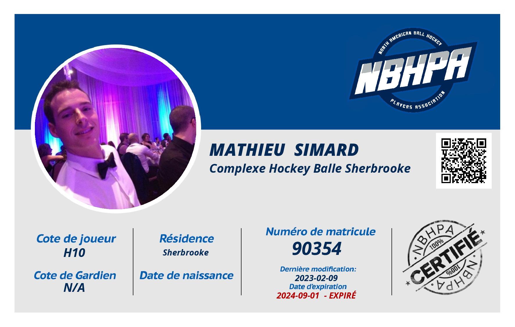 Mathieu  Simard 