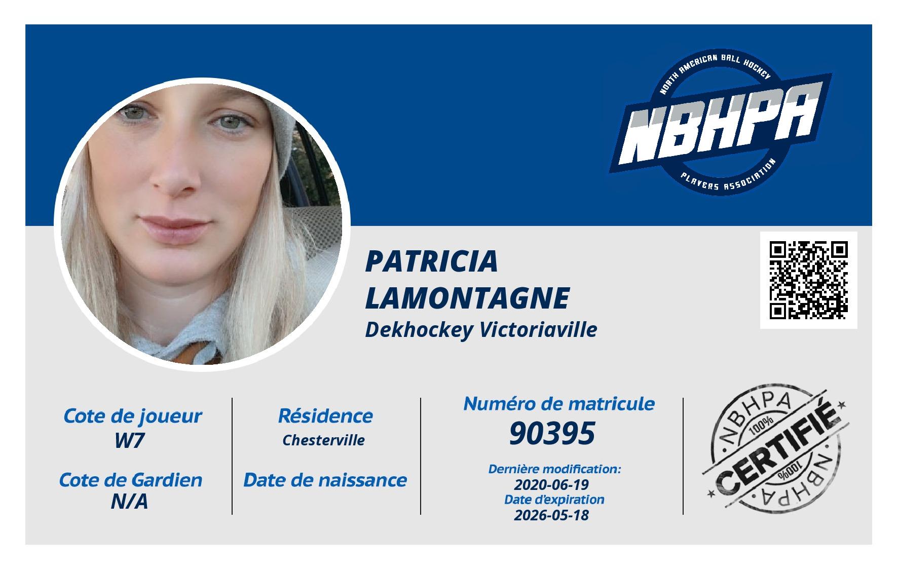 Patricia  Lamontagne 