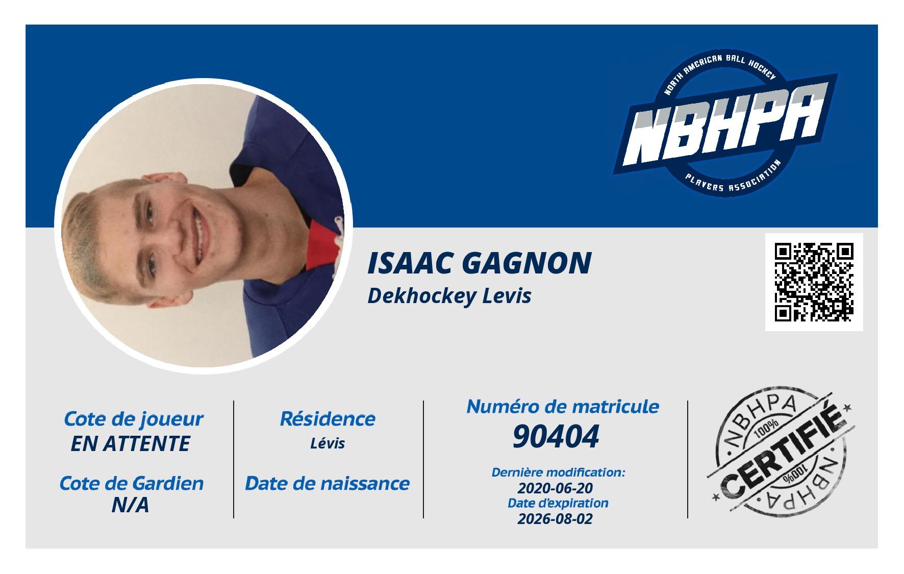 Isaac Gagnon