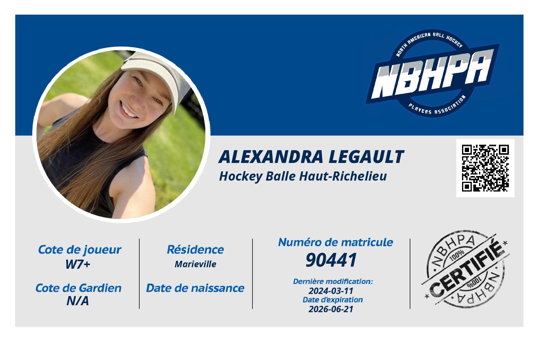 Alexandra Legault