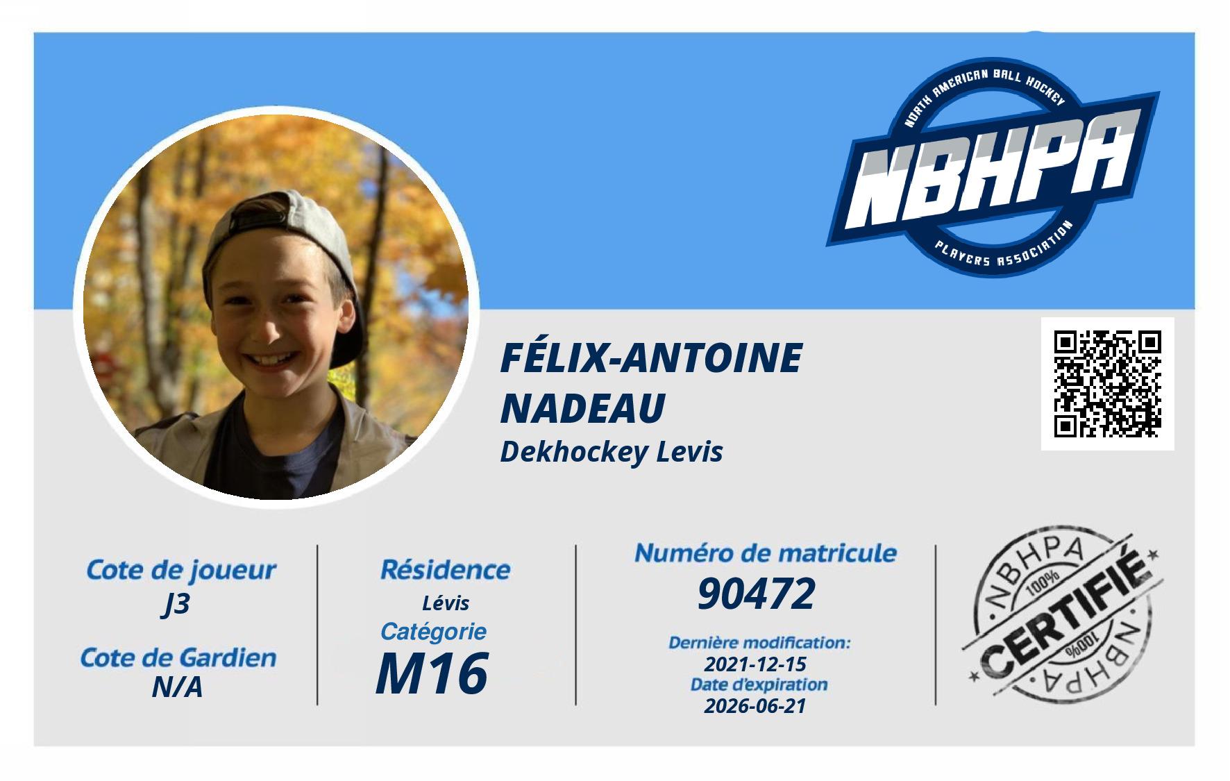 Félix-Antoine Nadeau