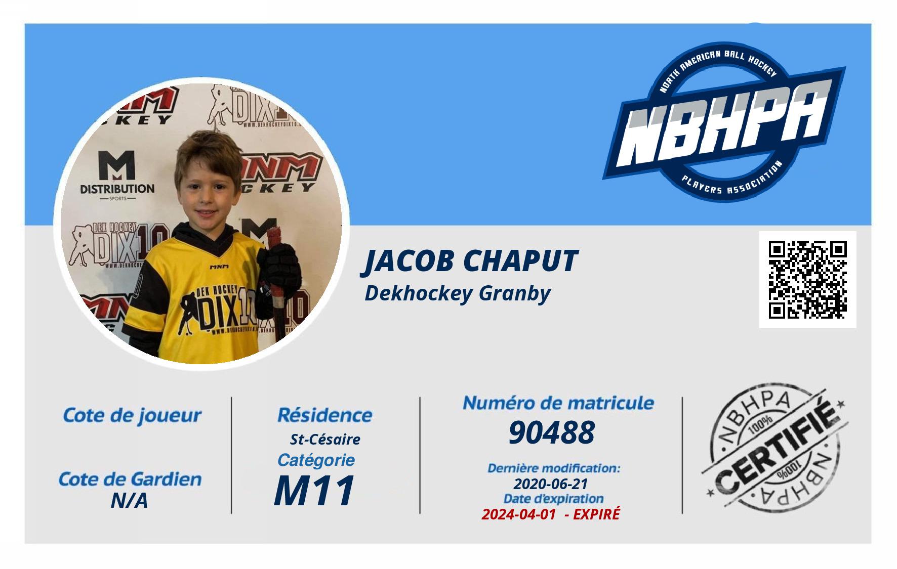 Jacob Chaput