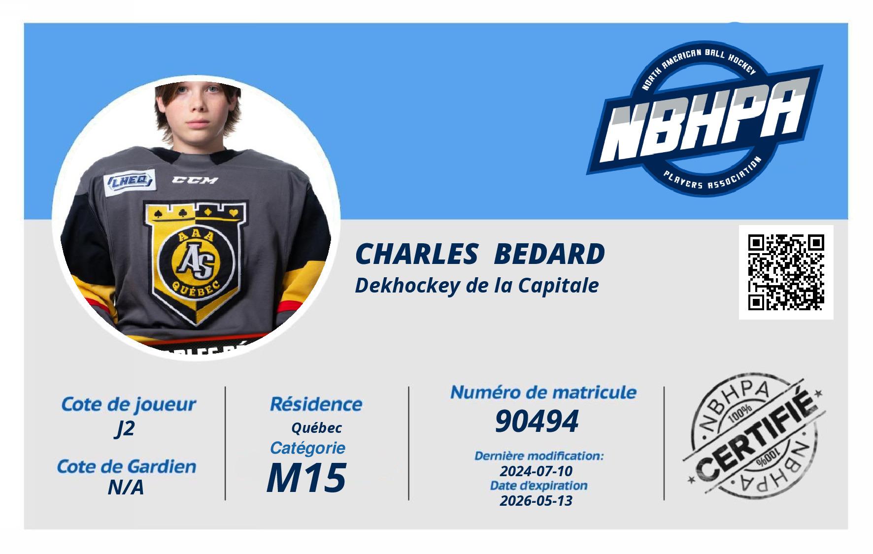 Charles  Bedard