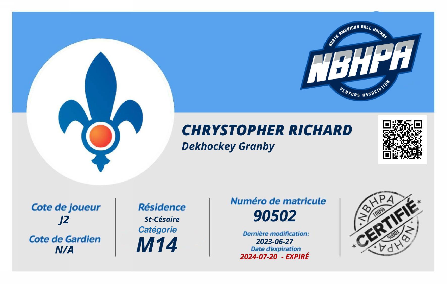 Chrystopher Richard