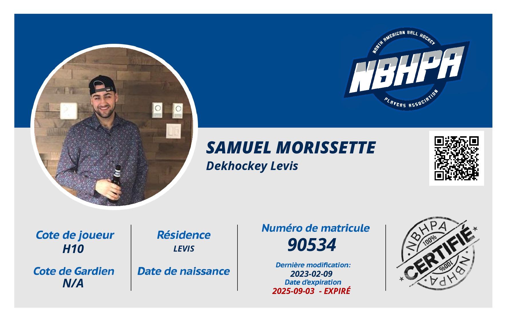 Samuel Morissette