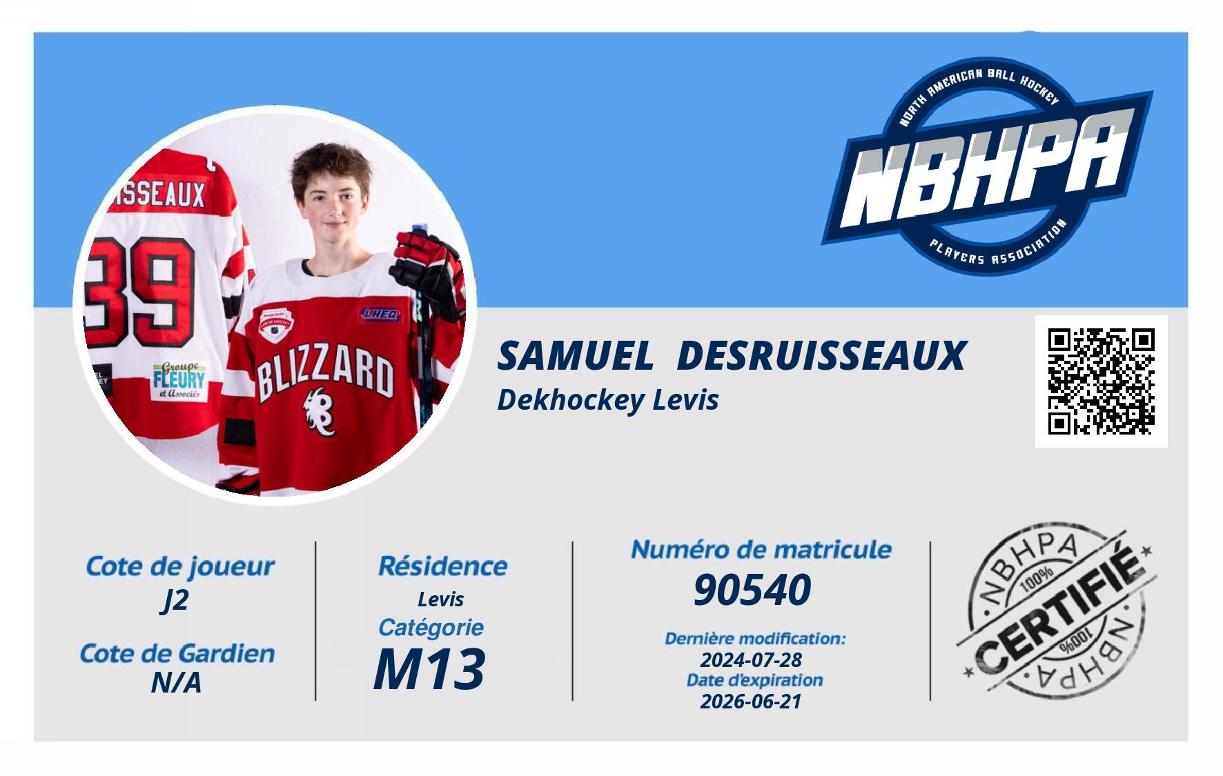 Samuel  Desruisseaux 