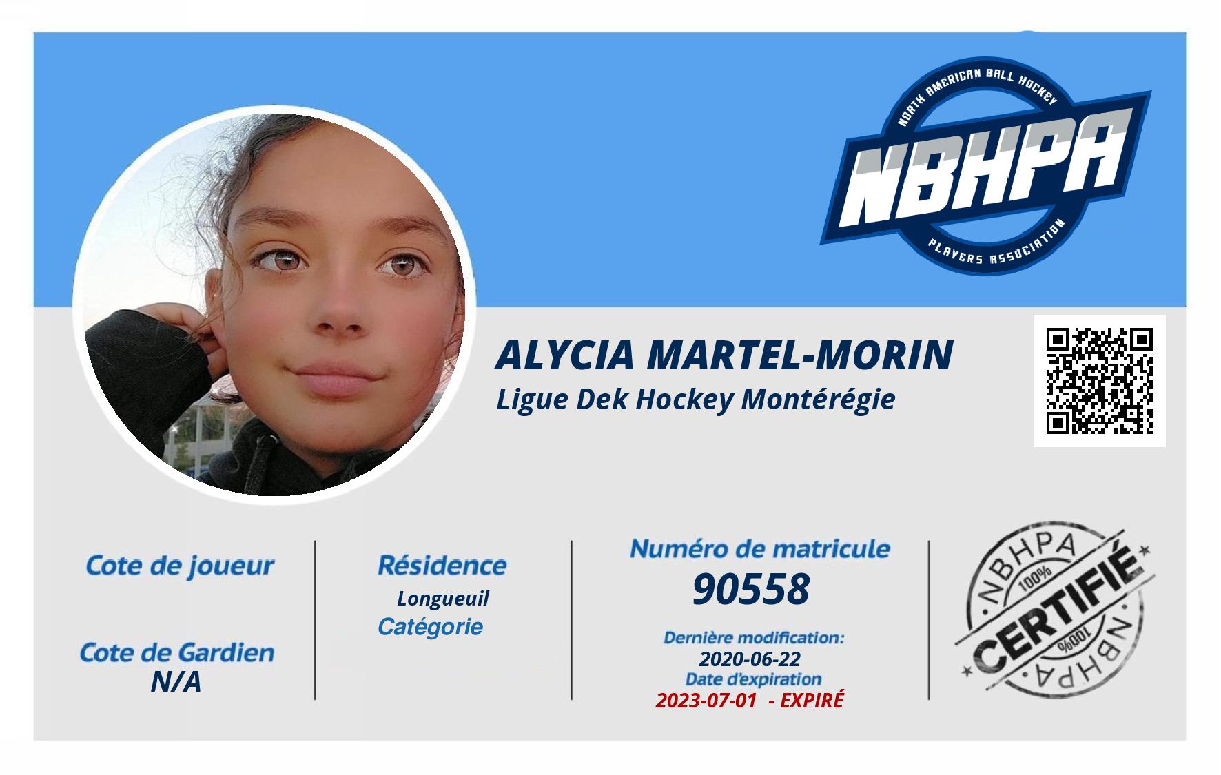 Alycia Martel-Morin
