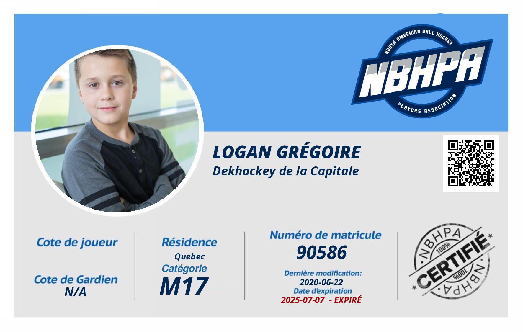 Logan Grégoire