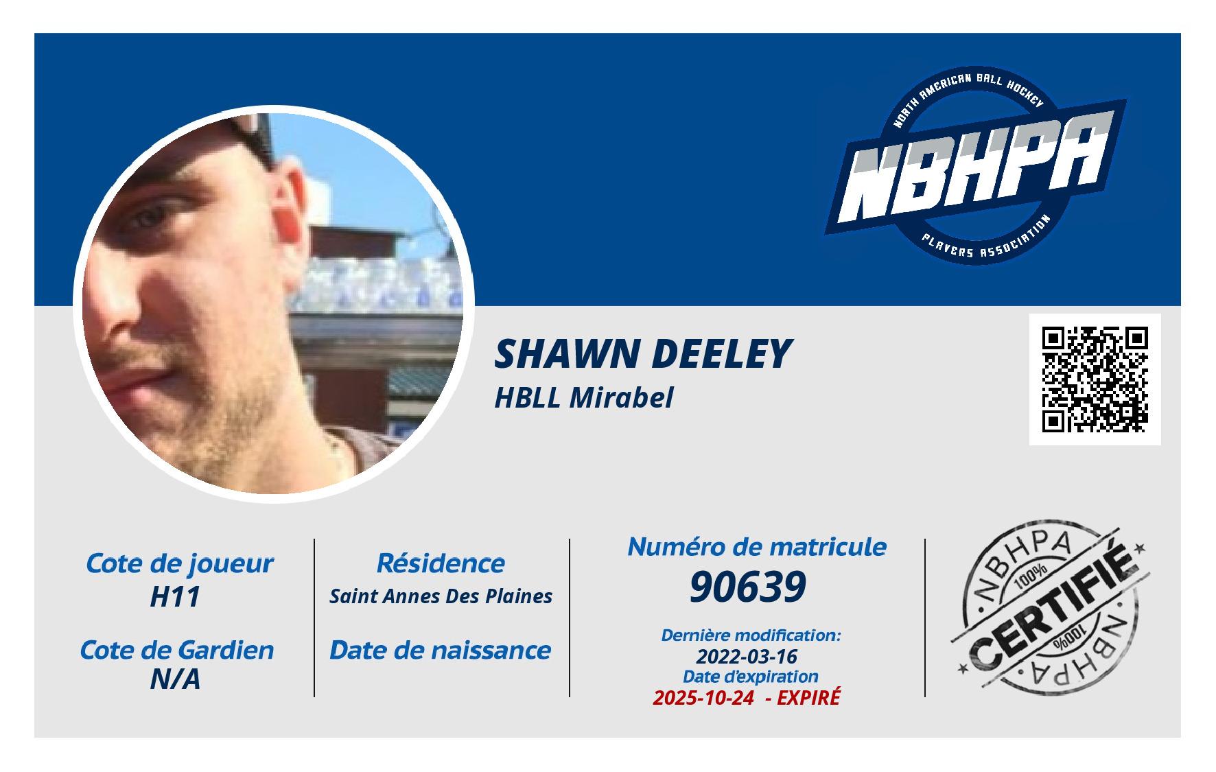 Shawn Deeley