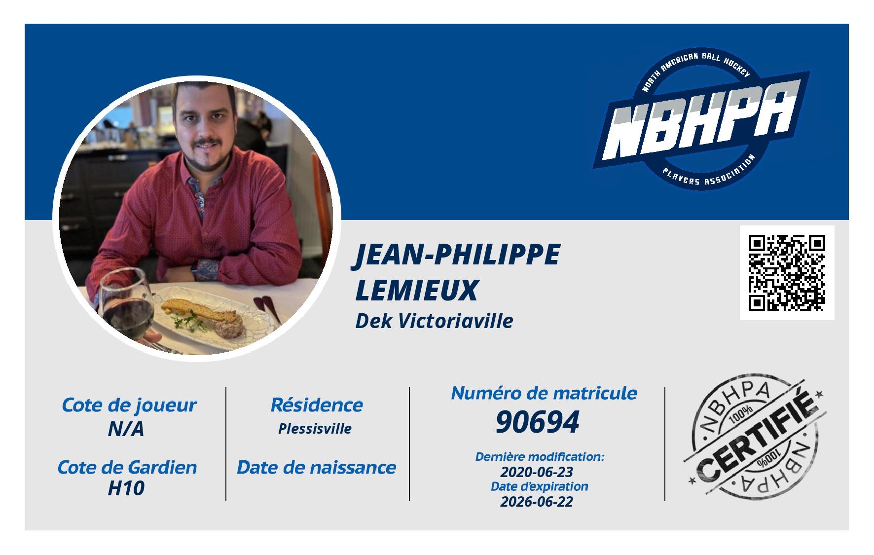 Jean-Philippe  Lemieux