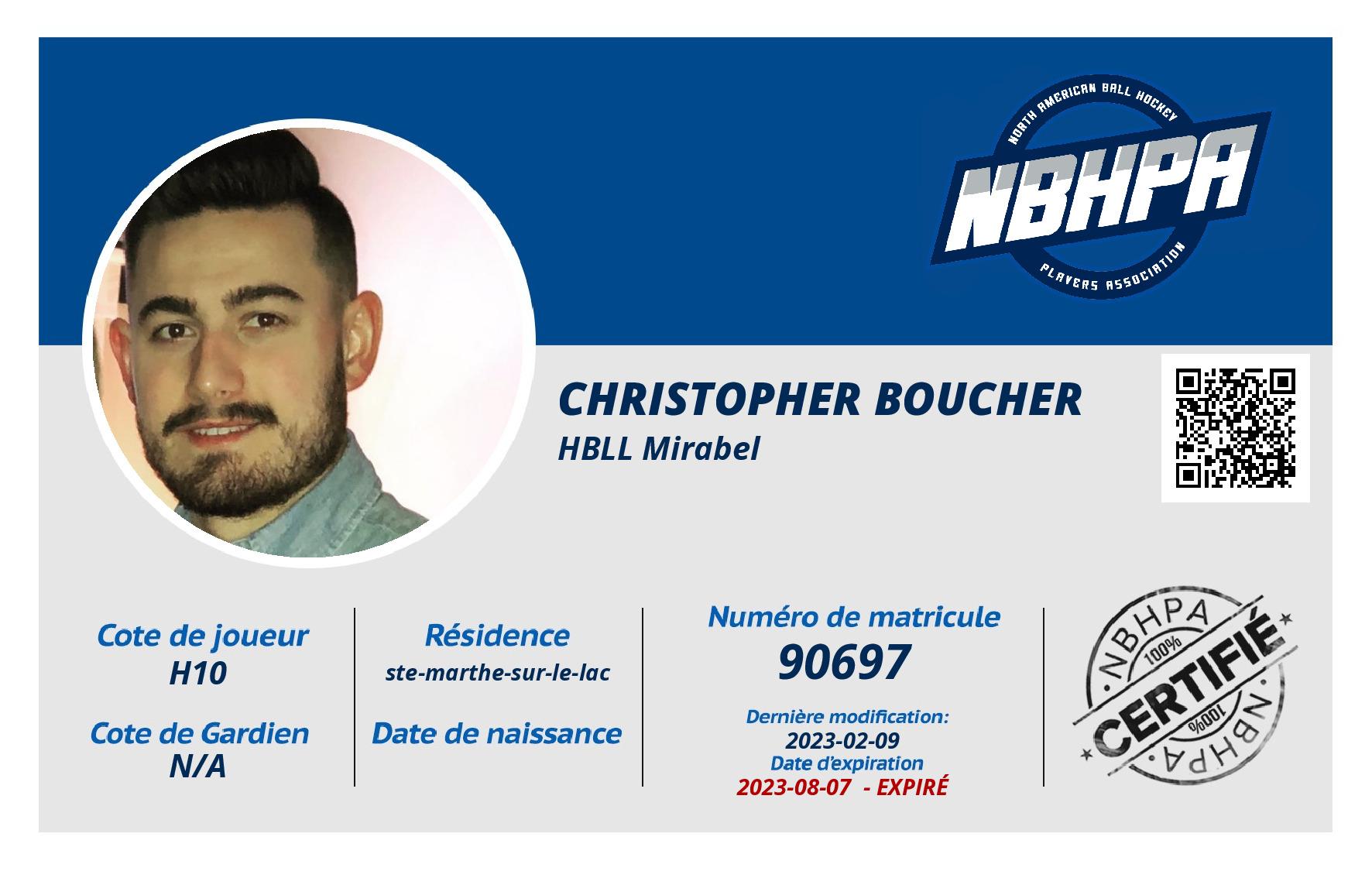 Christopher Boucher