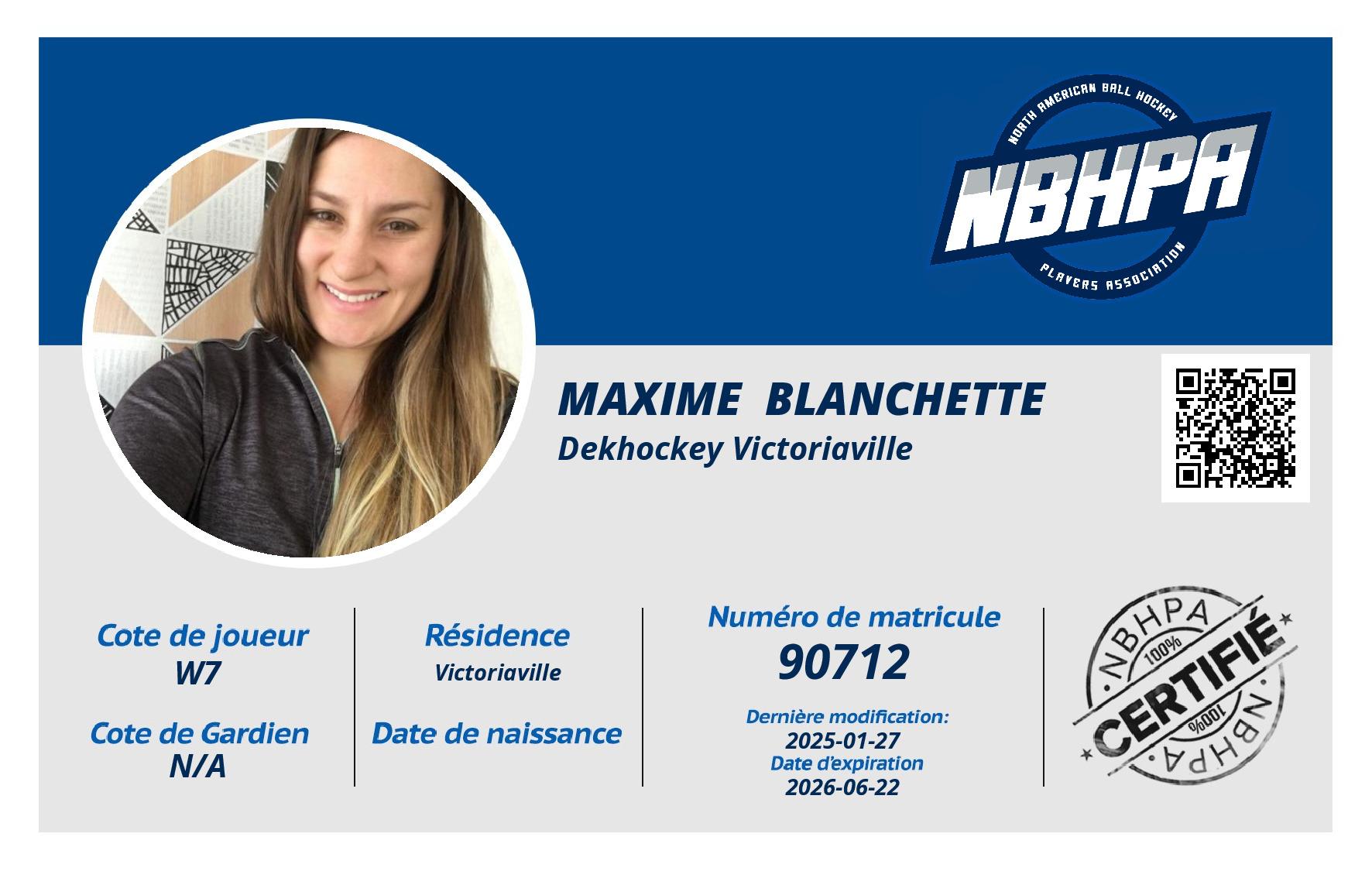 Maxime  Blanchette 