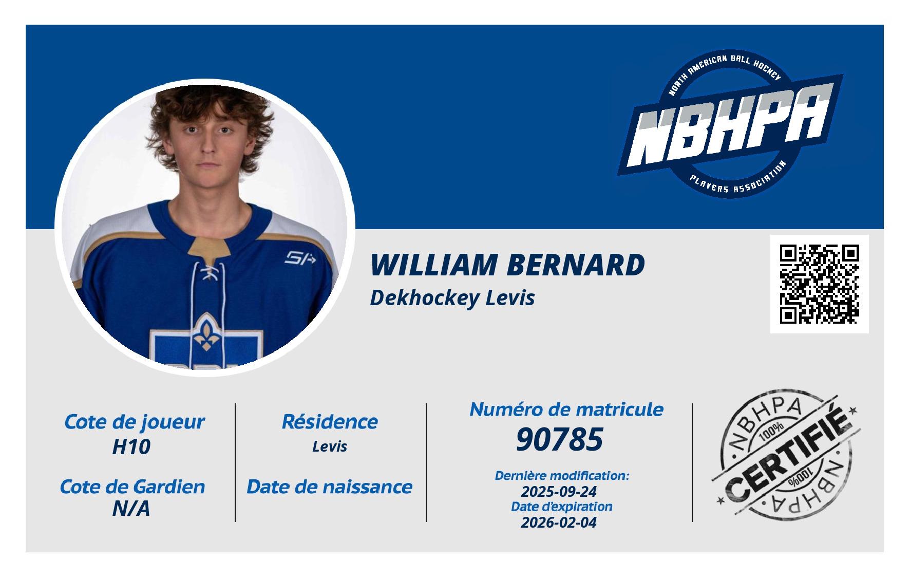 William Bernard
