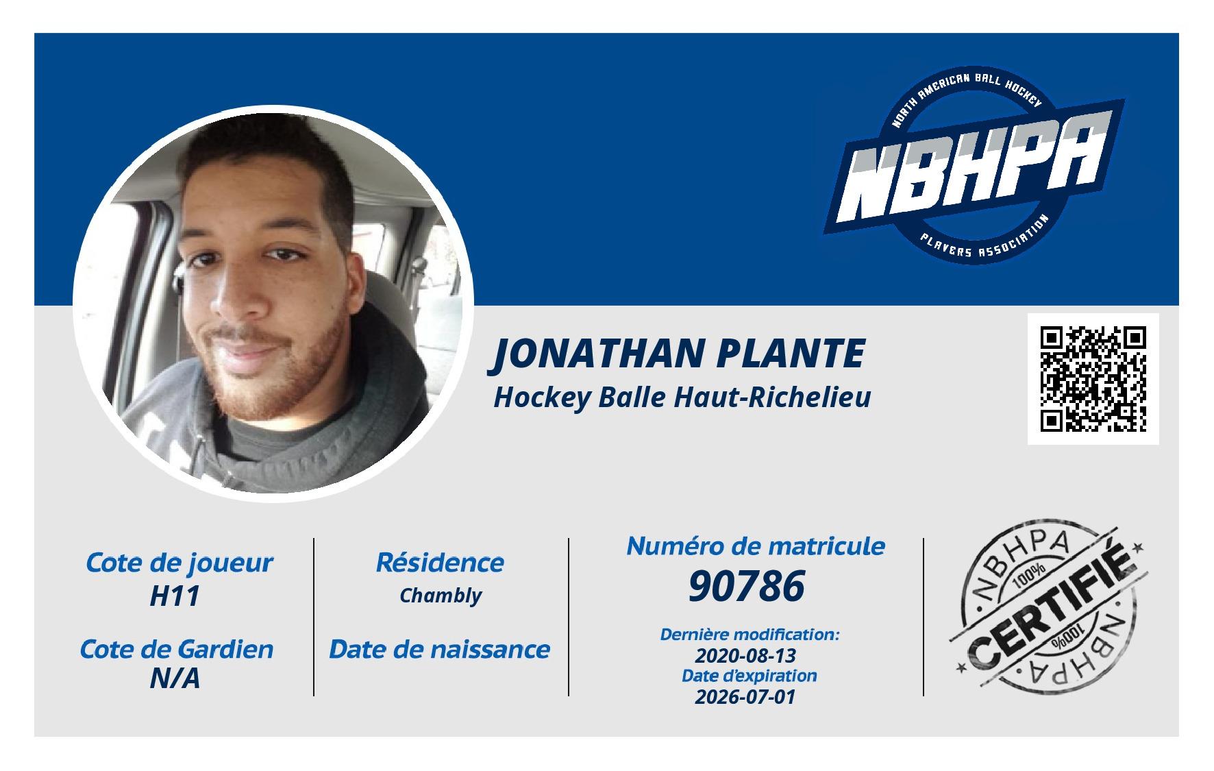 Jonathan Plante