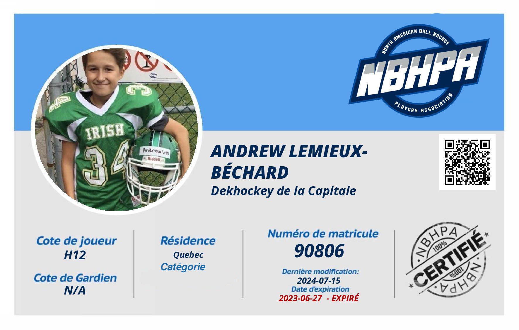 Andrew Lemieux-Béchard