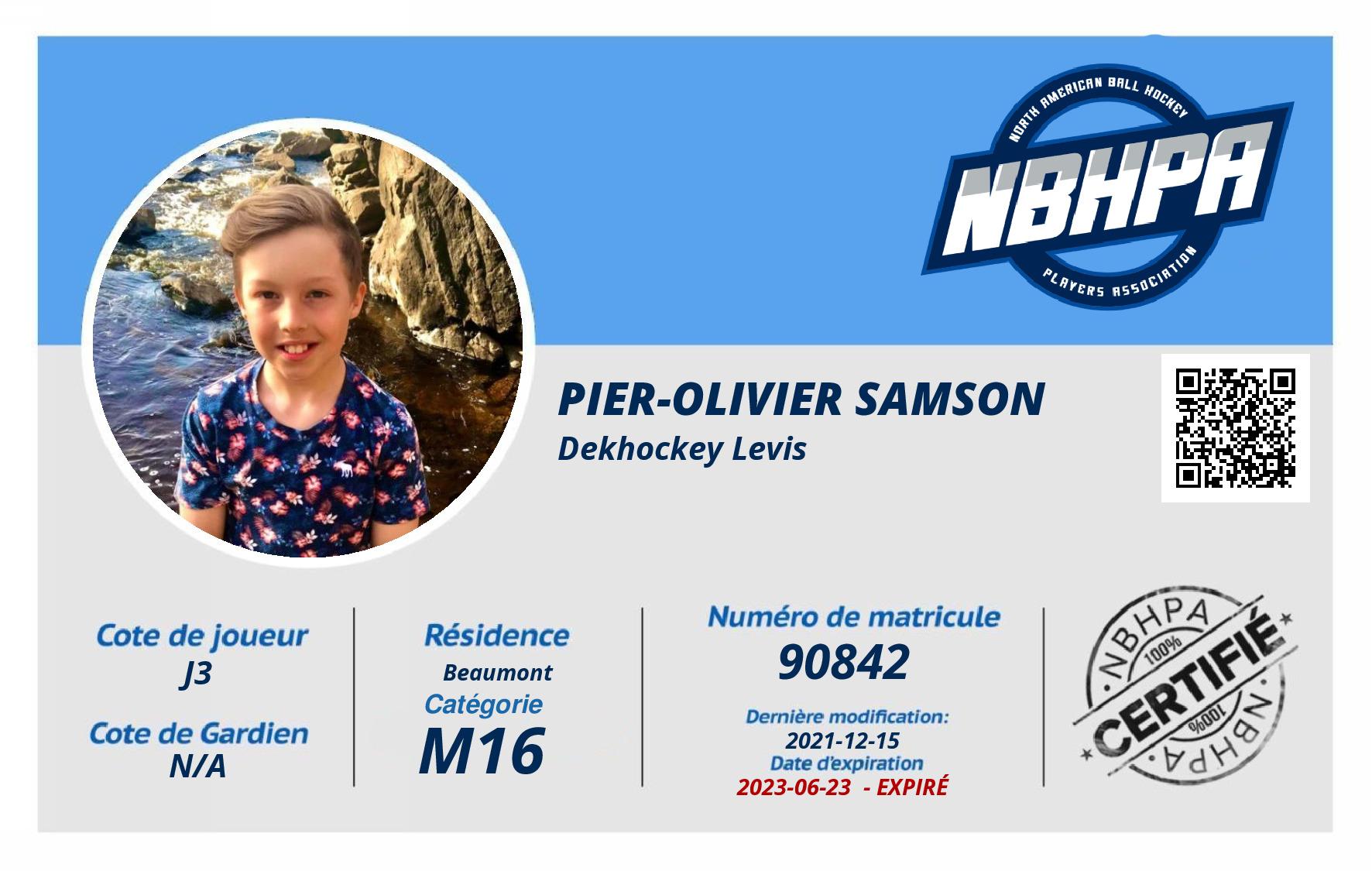 Pier-Olivier Samson