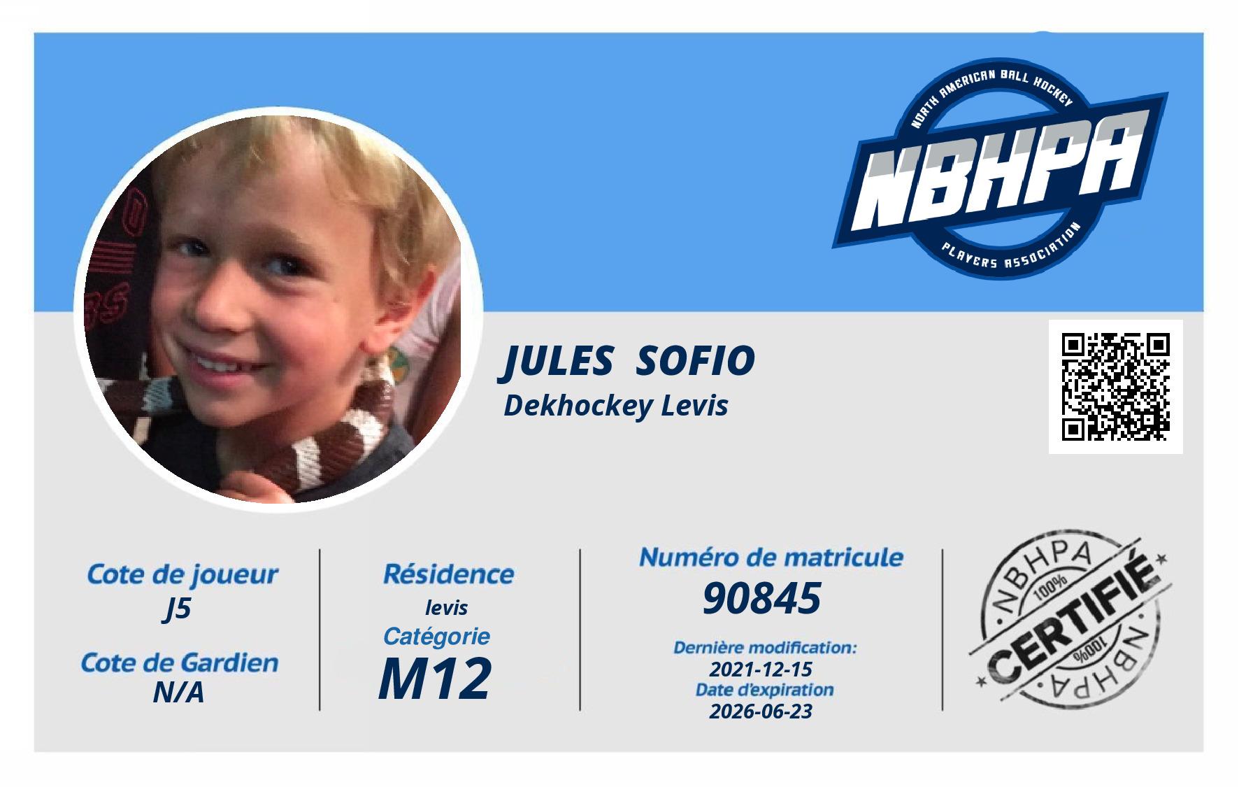 Jules  Sofio