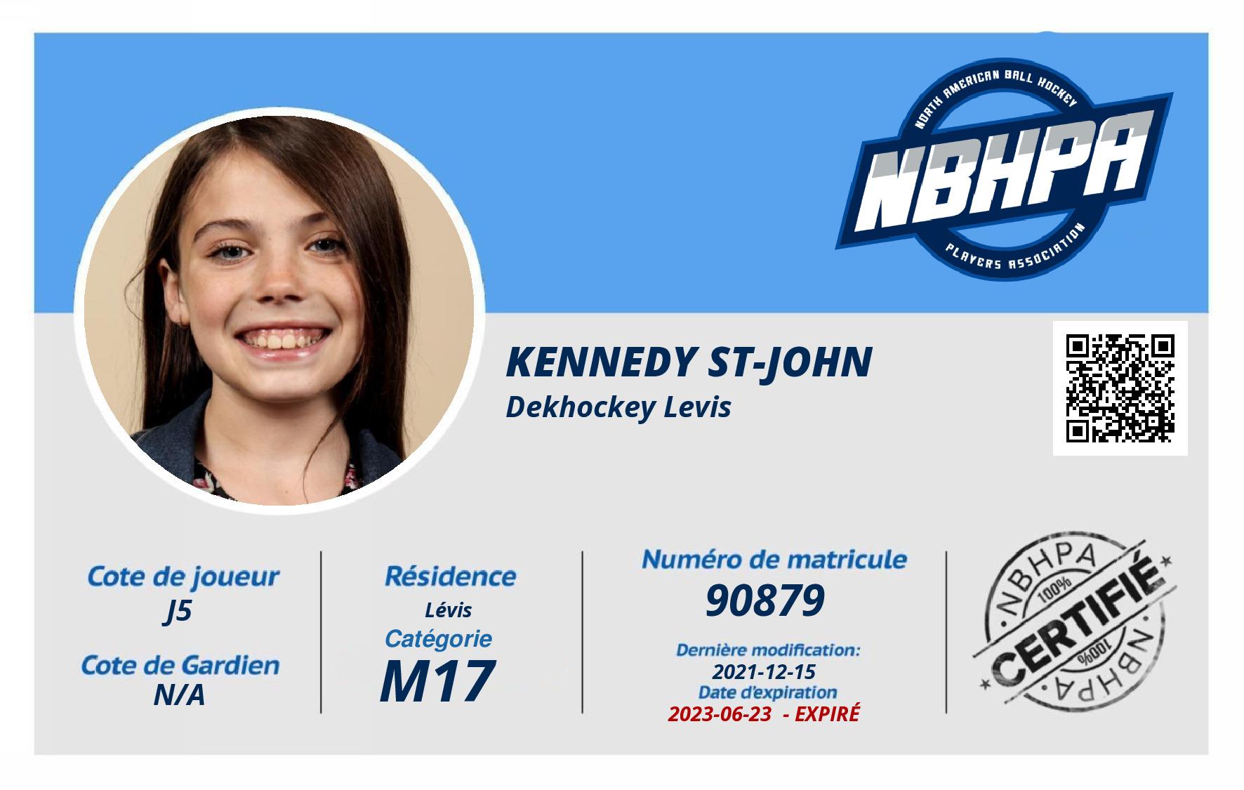 Kennedy St-John