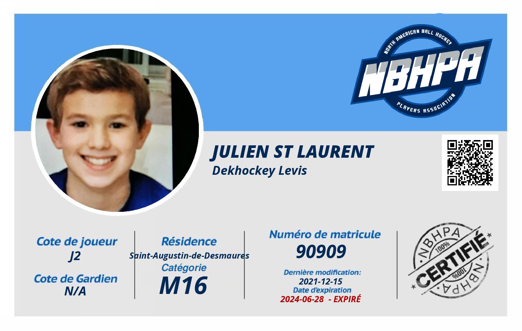 Julien St Laurent 