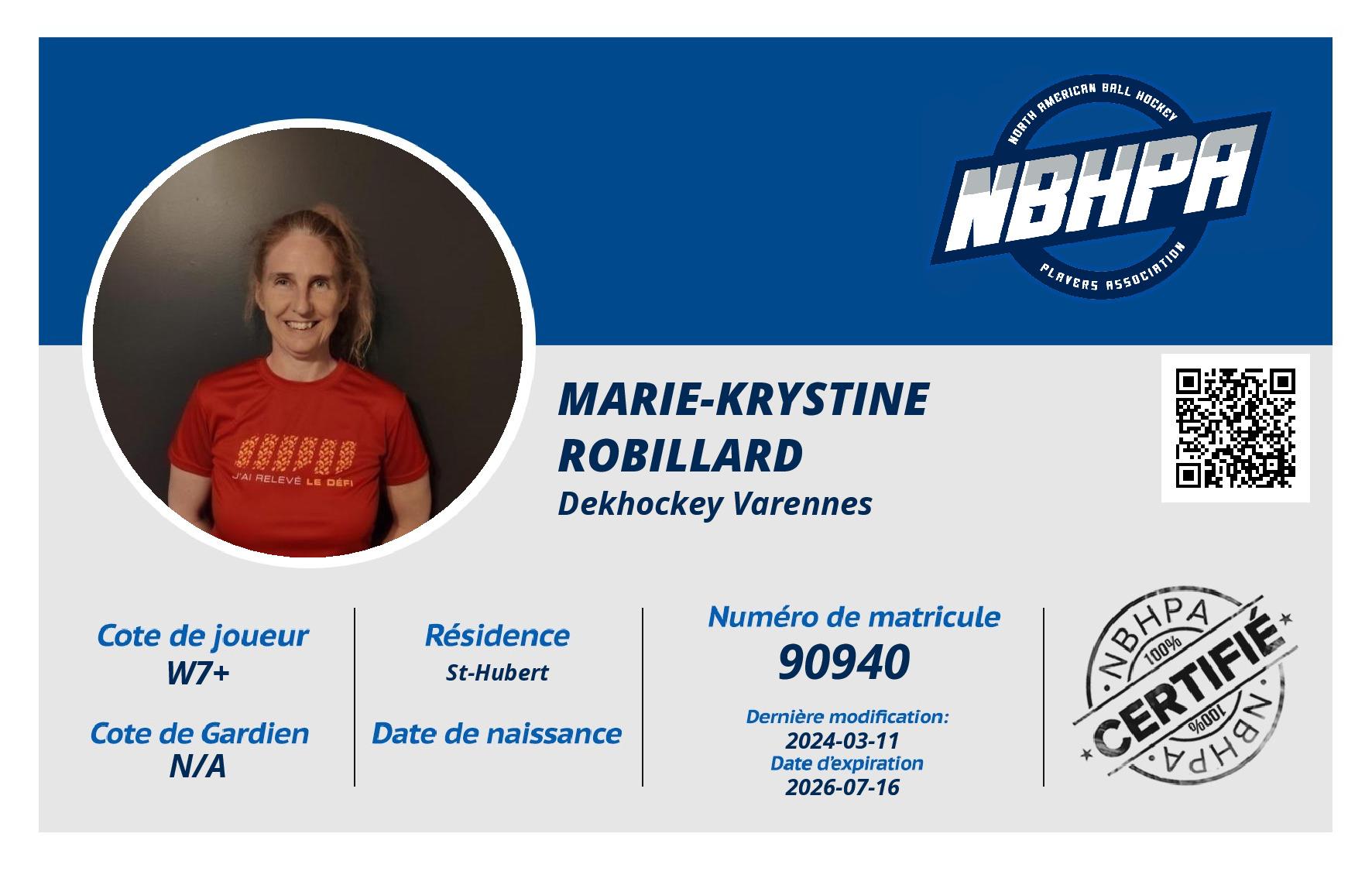 Marie-Krystine Robillard