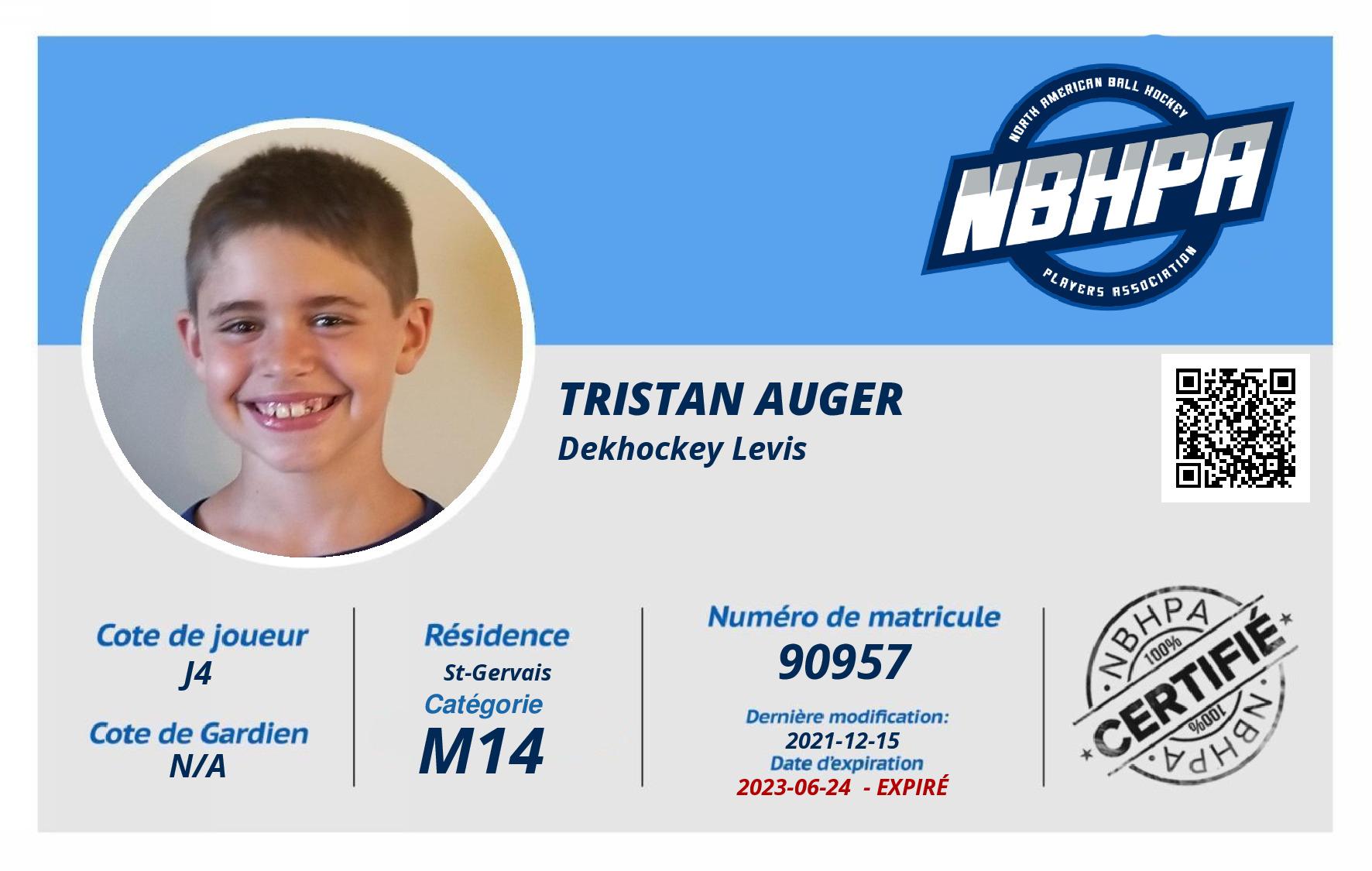Tristan Auger