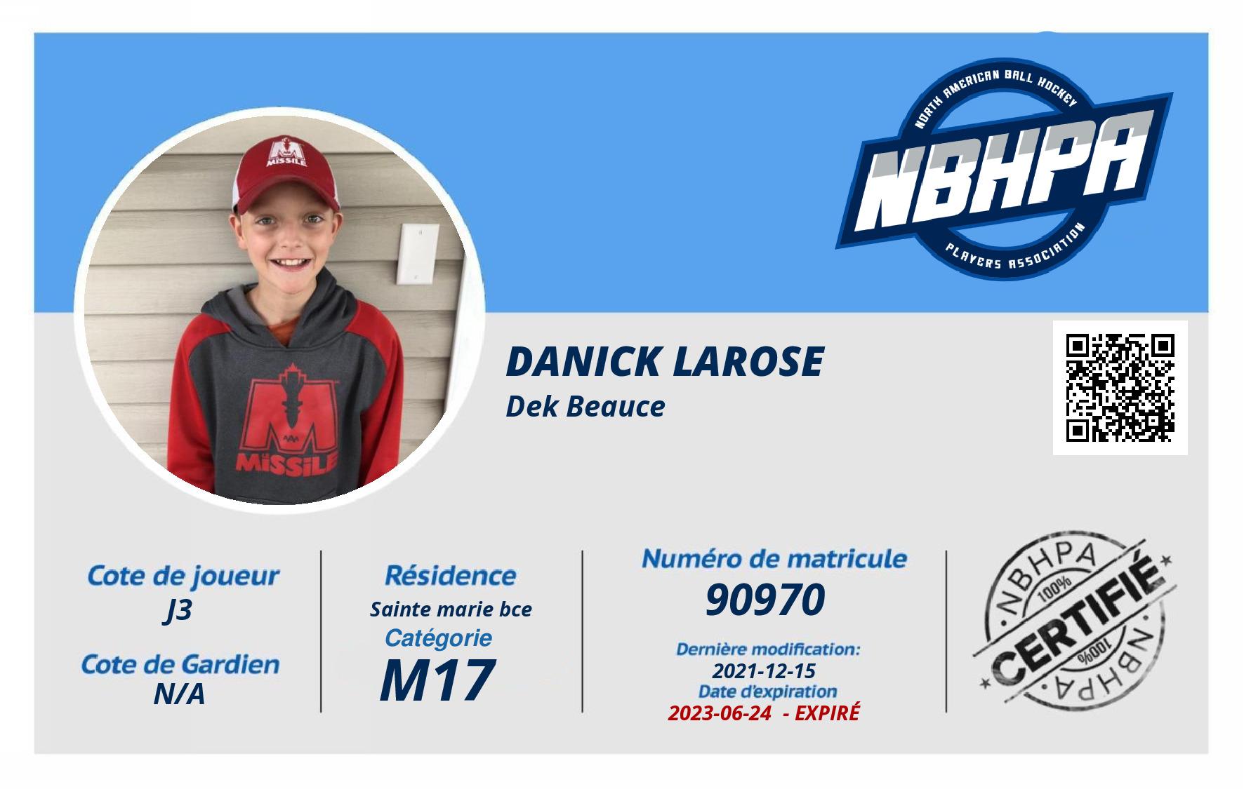 Danick Larose