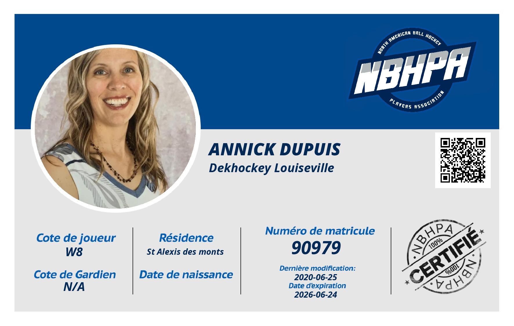 Annick Dupuis 