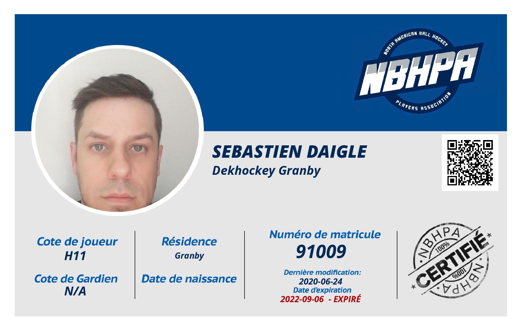 Sebastien Daigle
