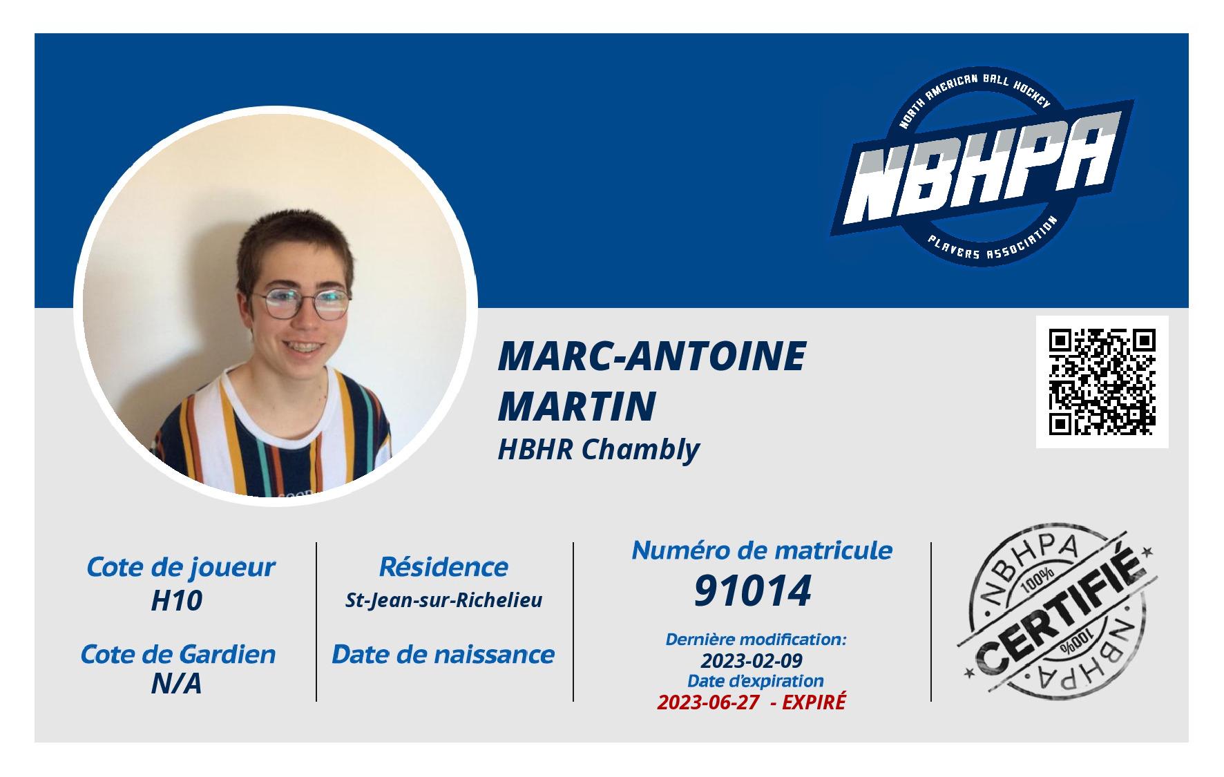 Marc-Antoine Martin