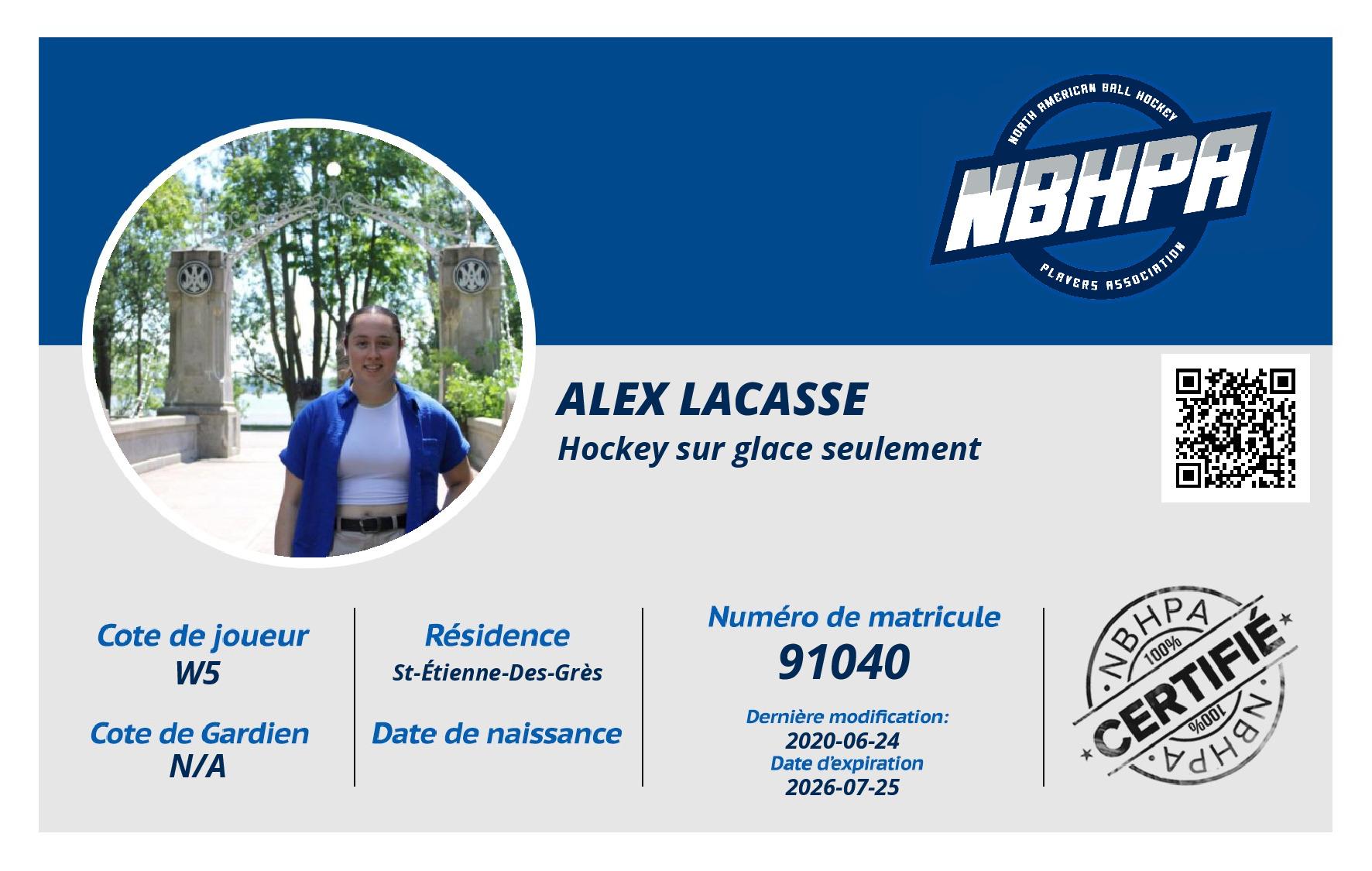 Alex Lacasse