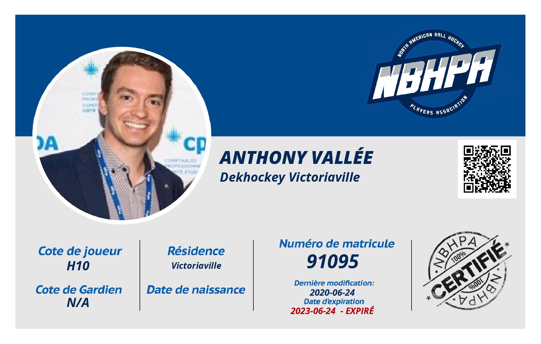 Anthony Vallée