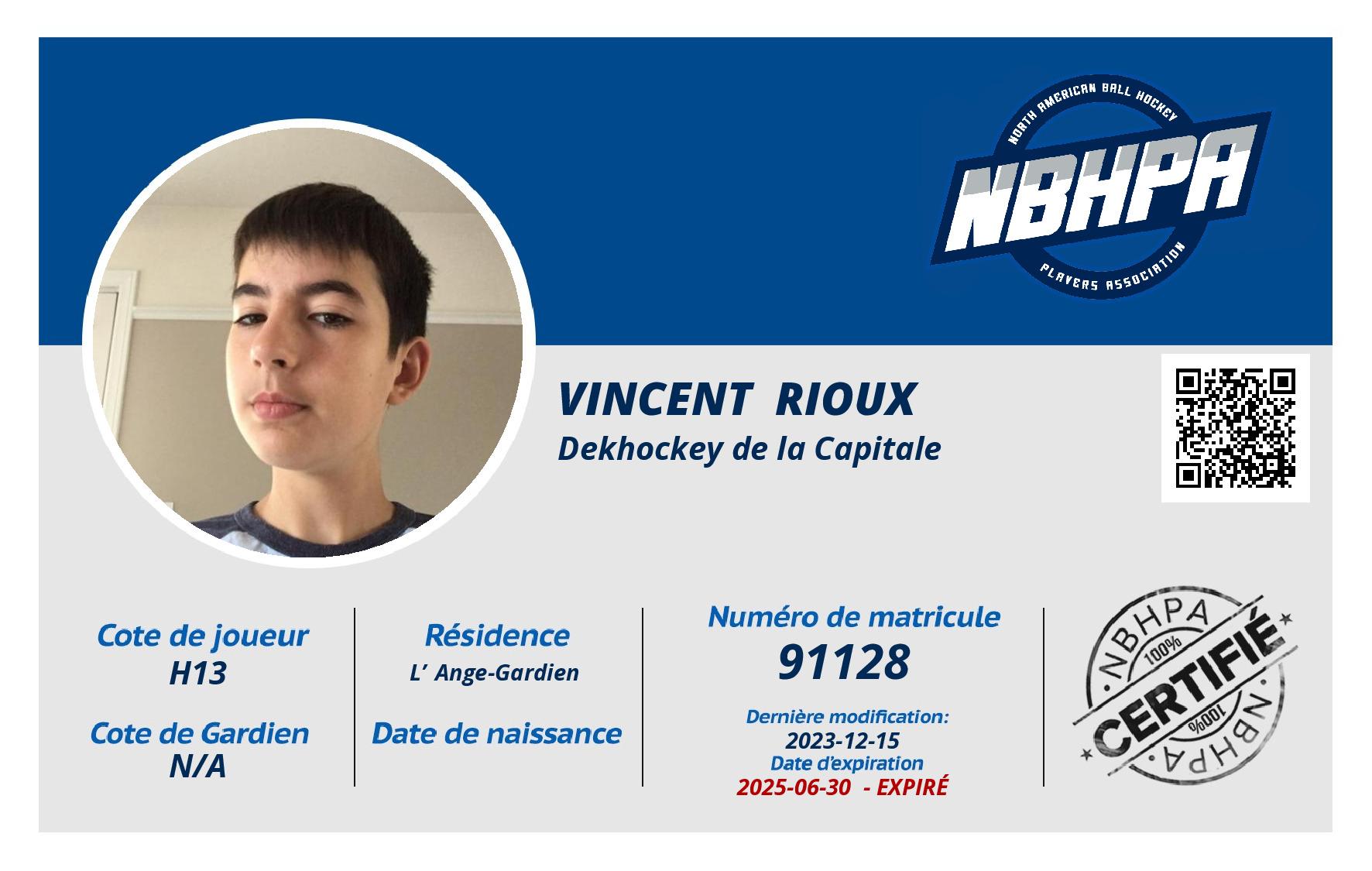 Vincent  Rioux