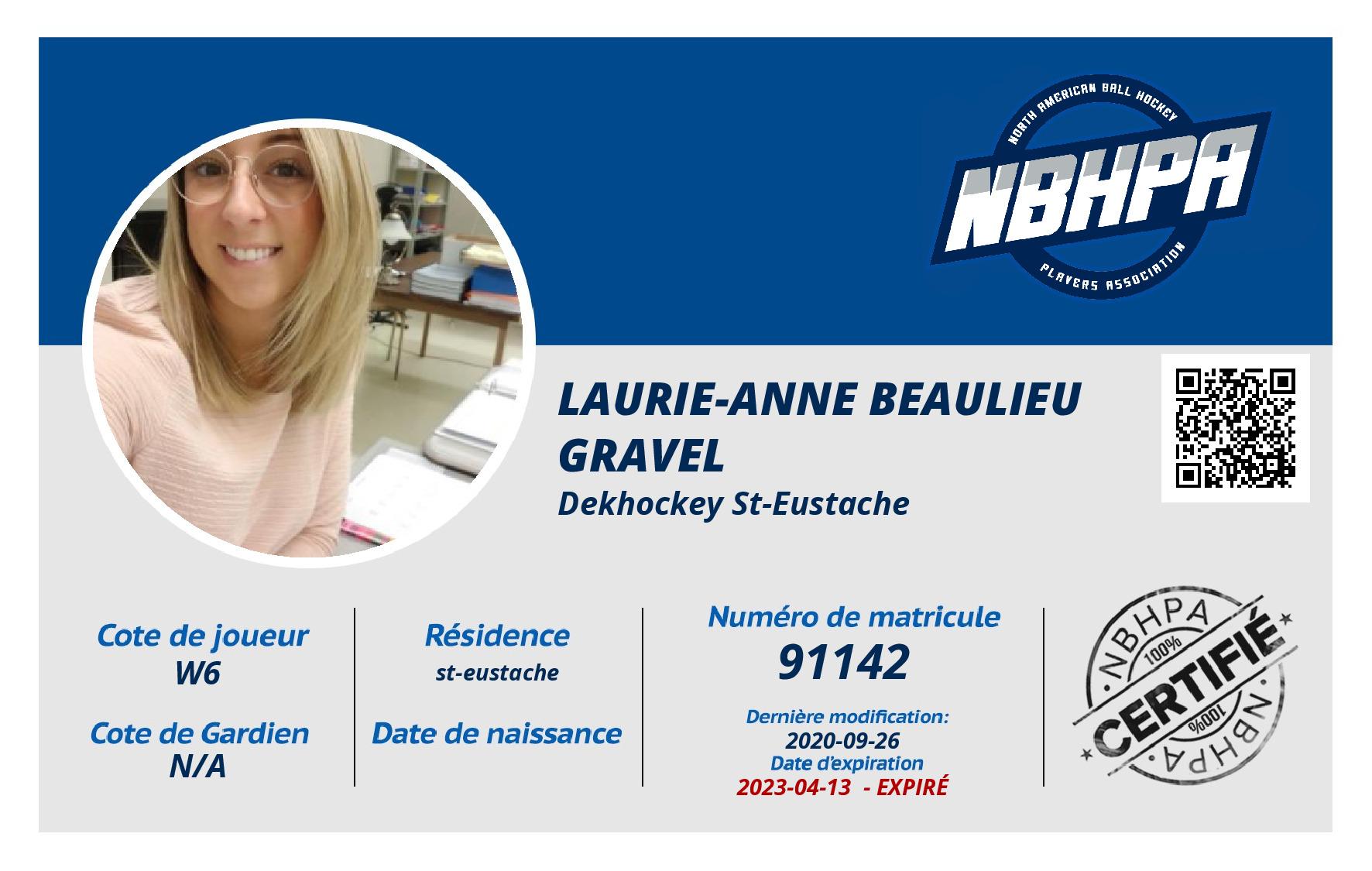 Laurie-Anne Beaulieu Gravel