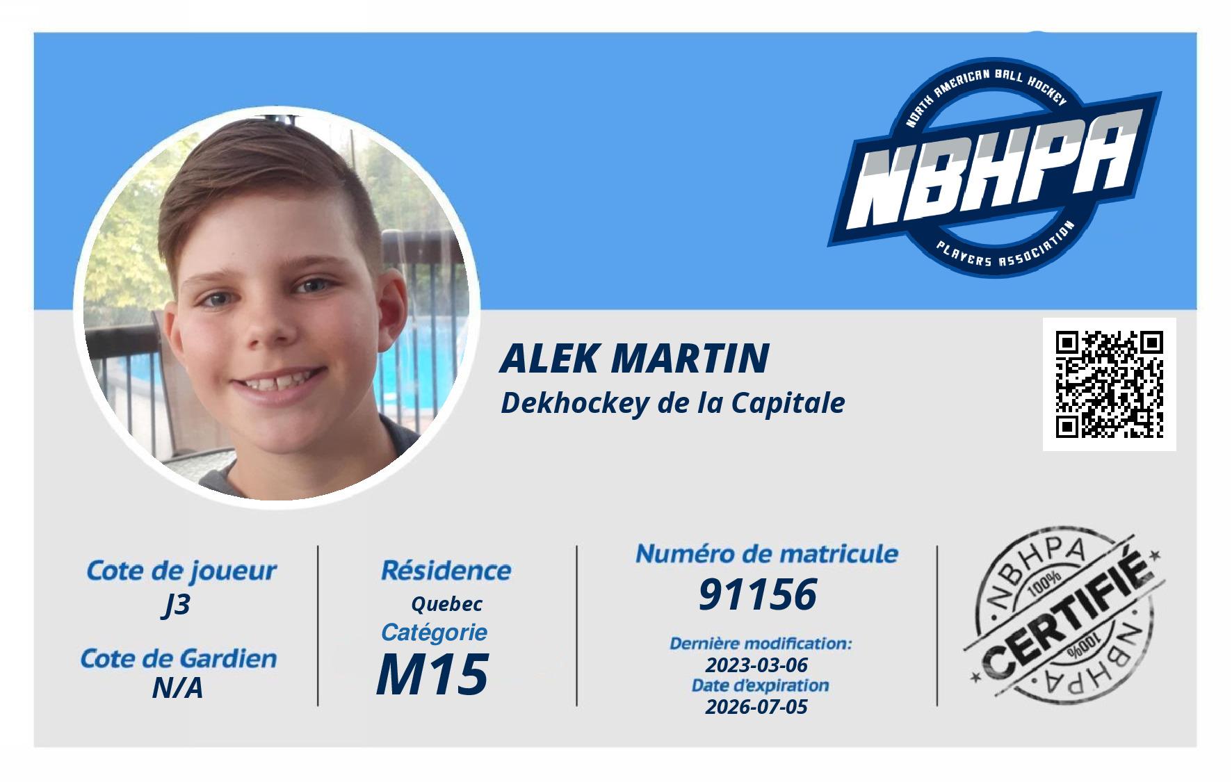 Alek Martin 