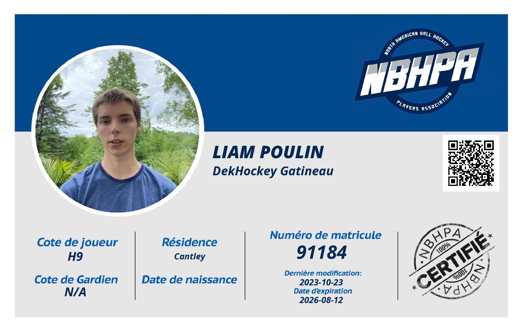 Liam Poulin