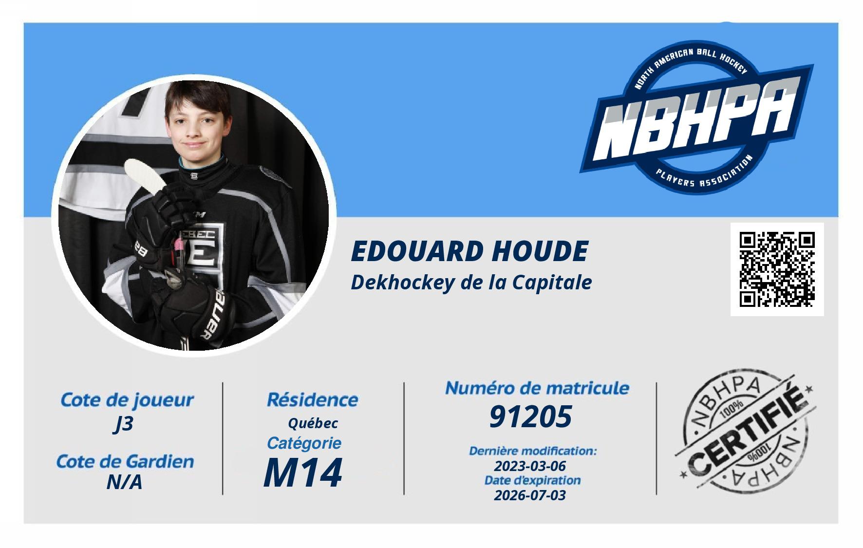 Edouard Houde