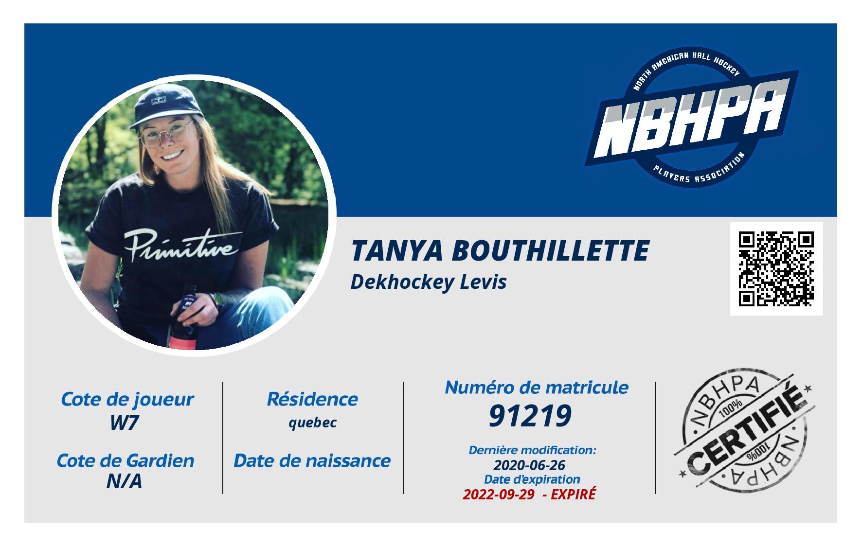 Tanya Bouthillette