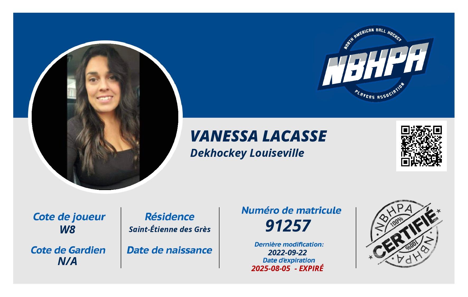 Vanessa Lacasse