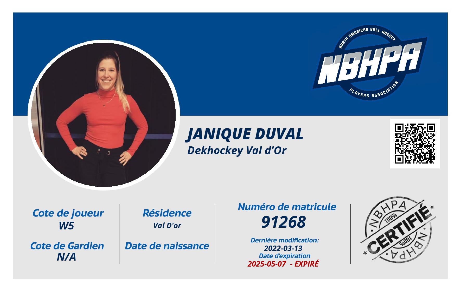 Janique Duval
