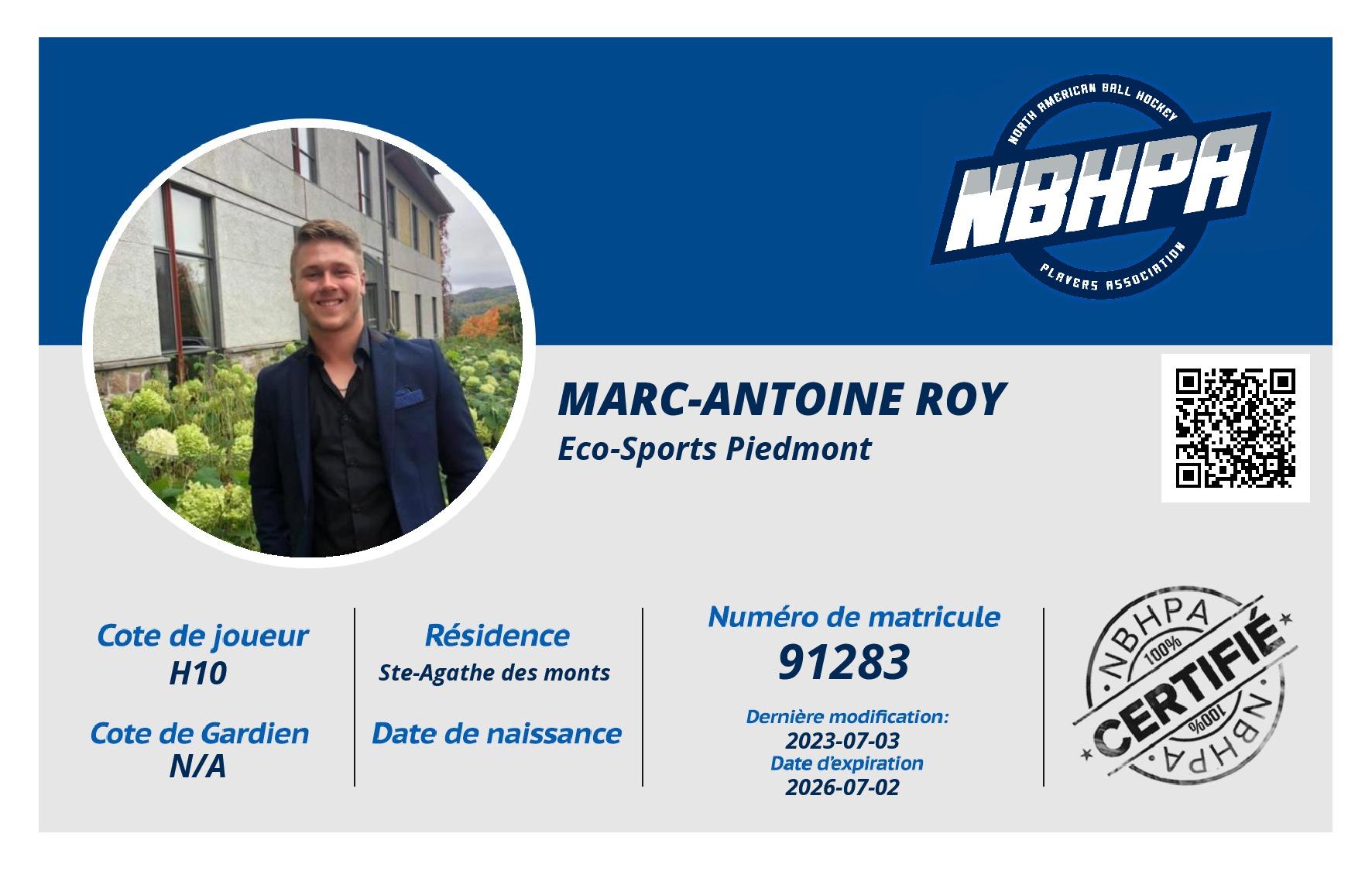 Marc-Antoine Roy