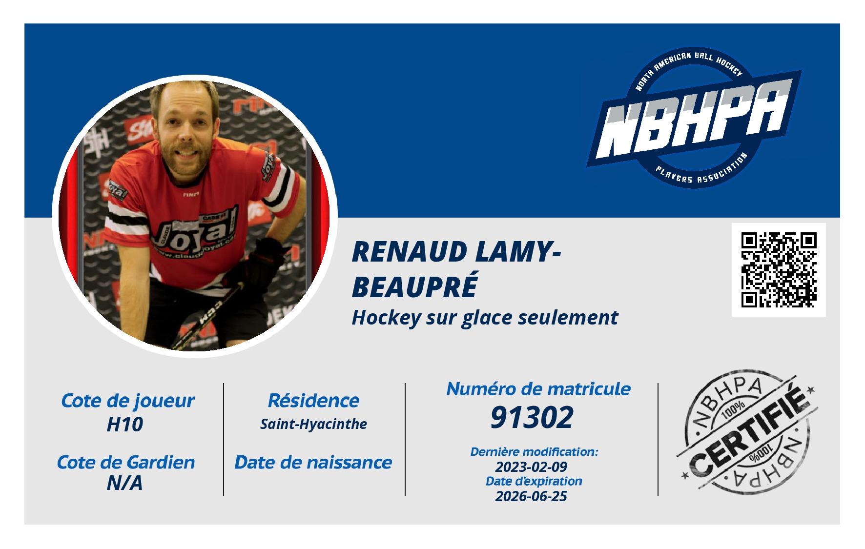 Renaud Lamy-Beaupré