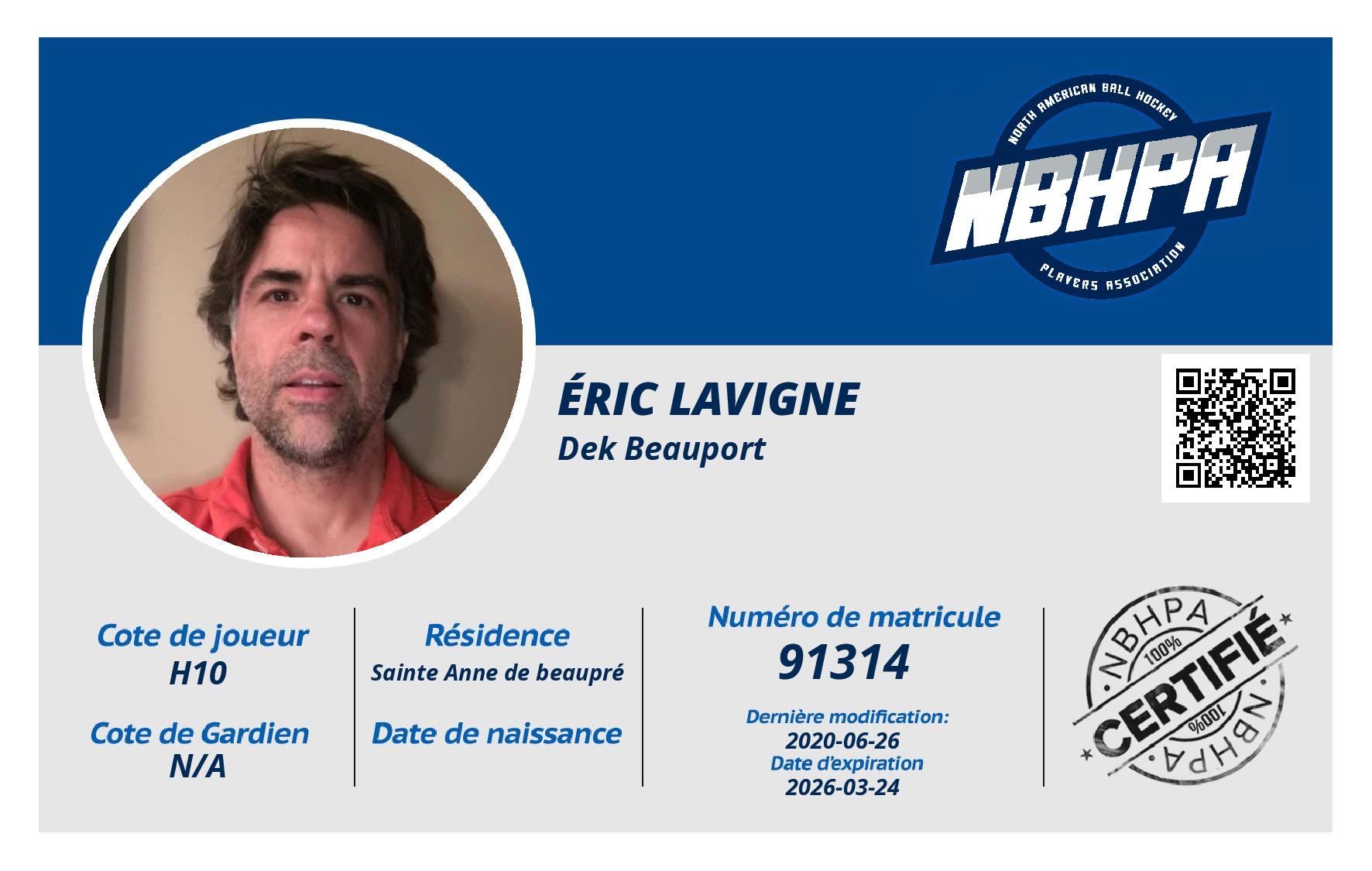 Éric Lavigne