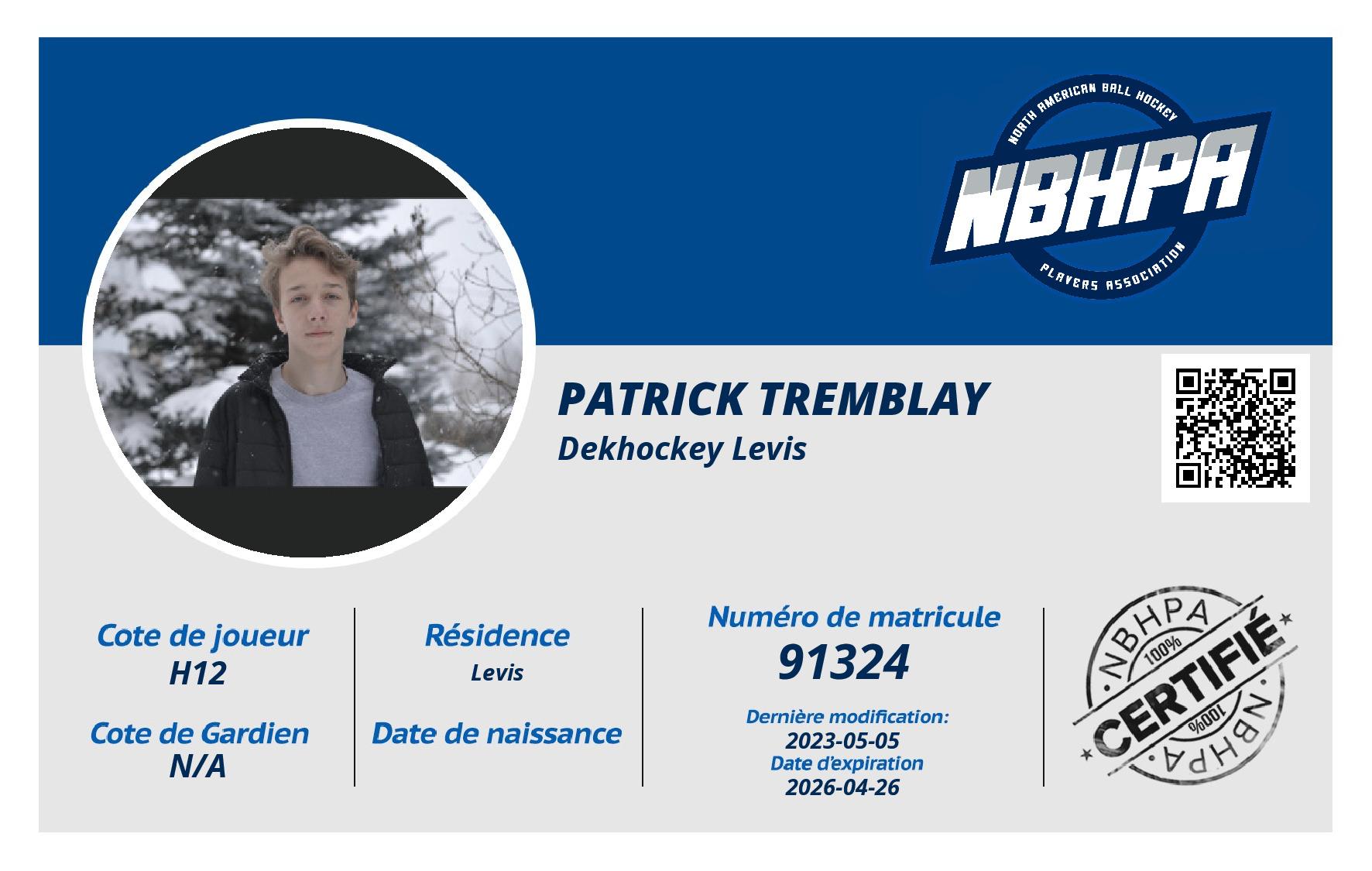 Patrick Tremblay 