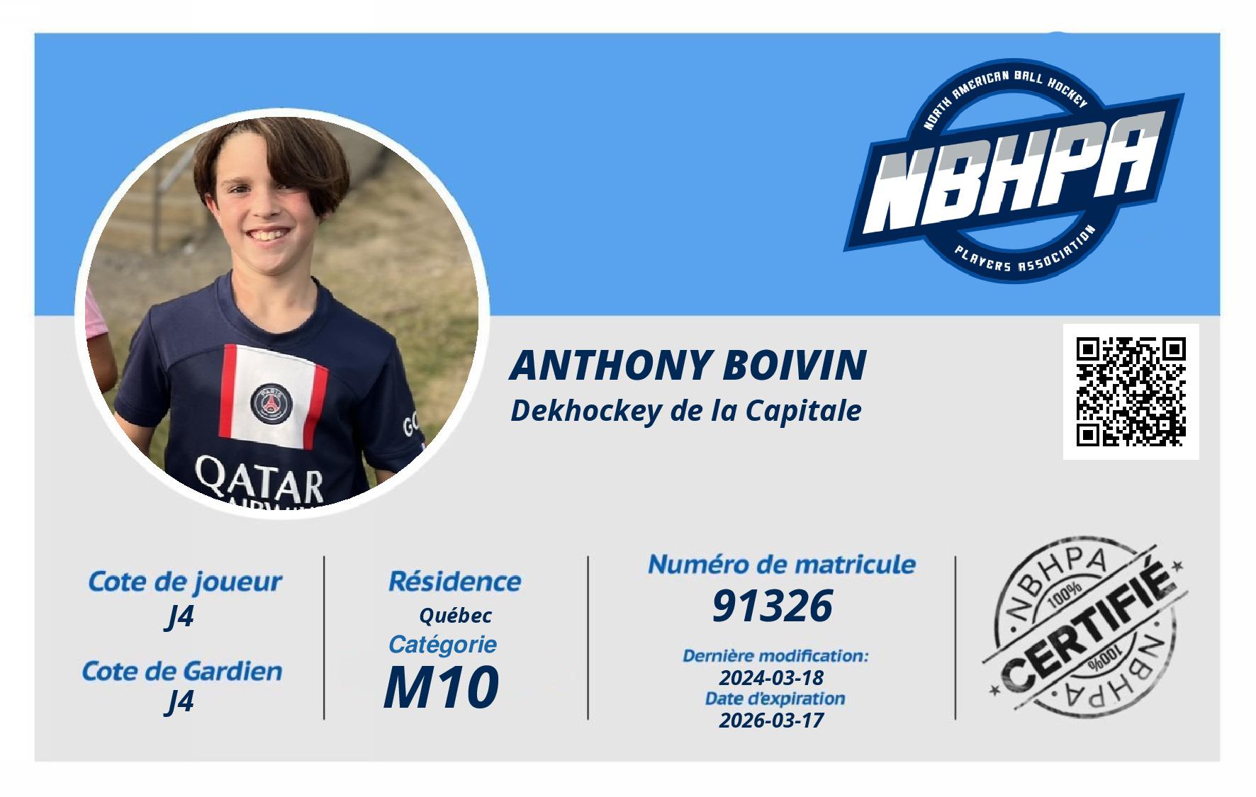 Anthony Boivin
