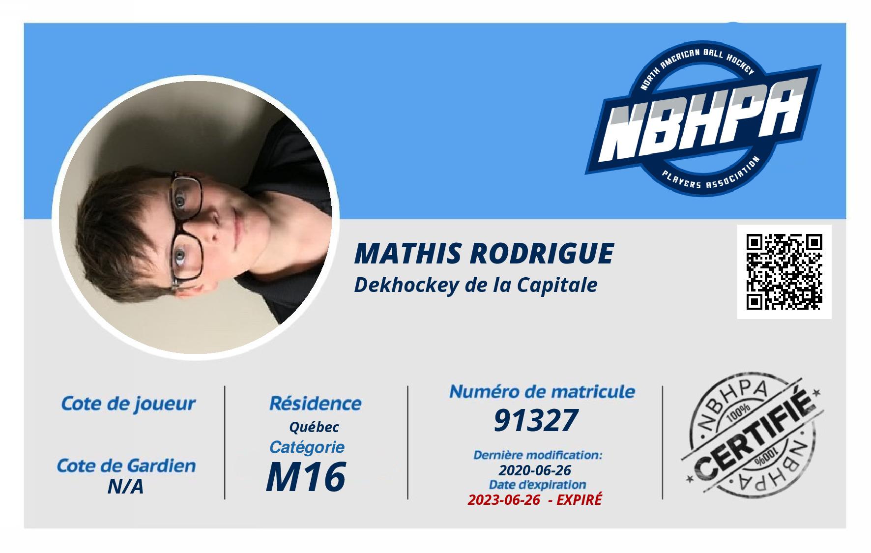 Mathis Rodrigue