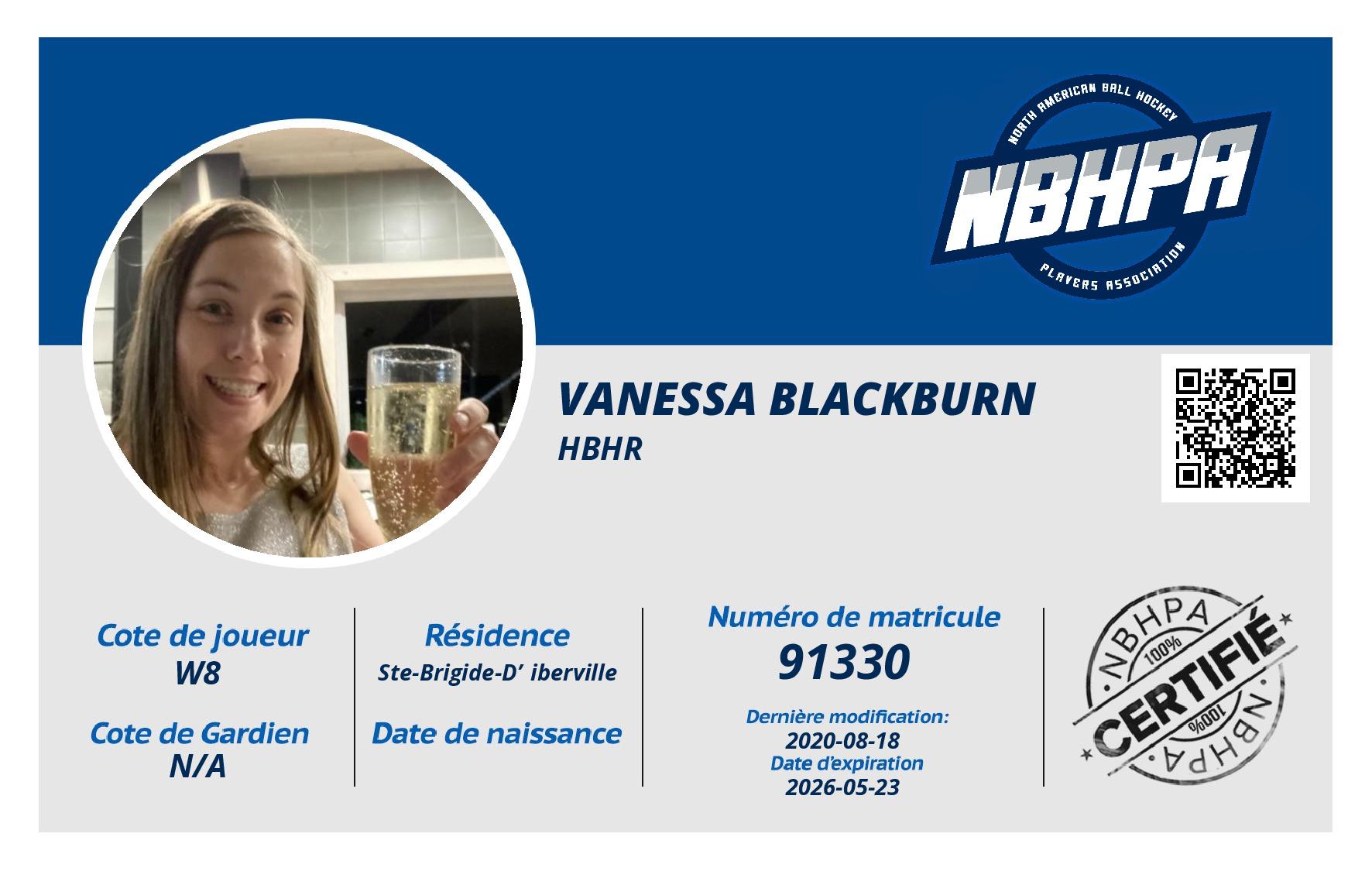 Vanessa Blackburn