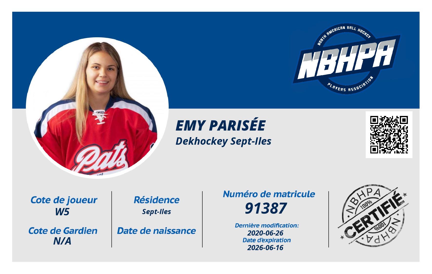 Emy Parisée