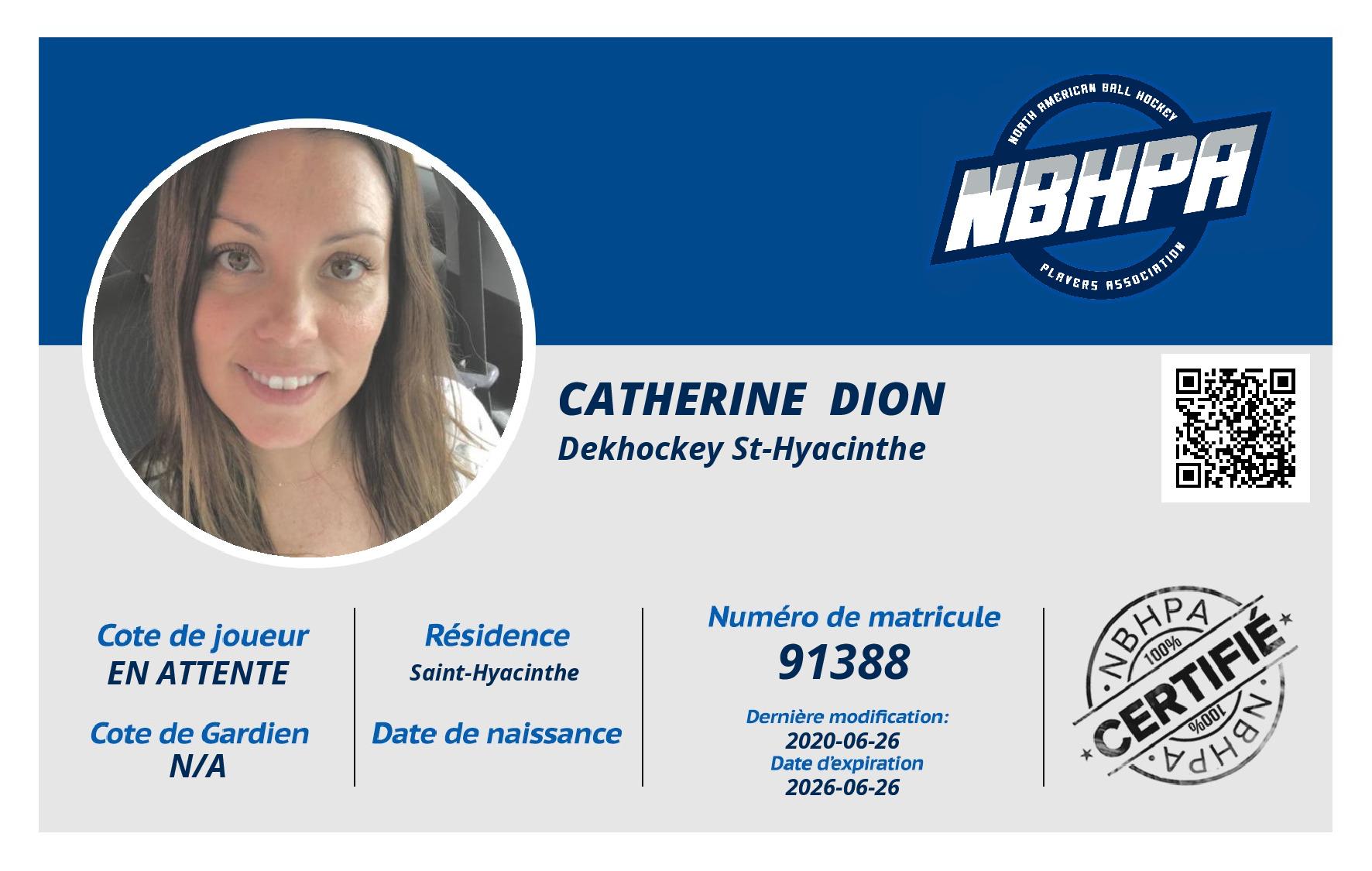 Catherine  Dion