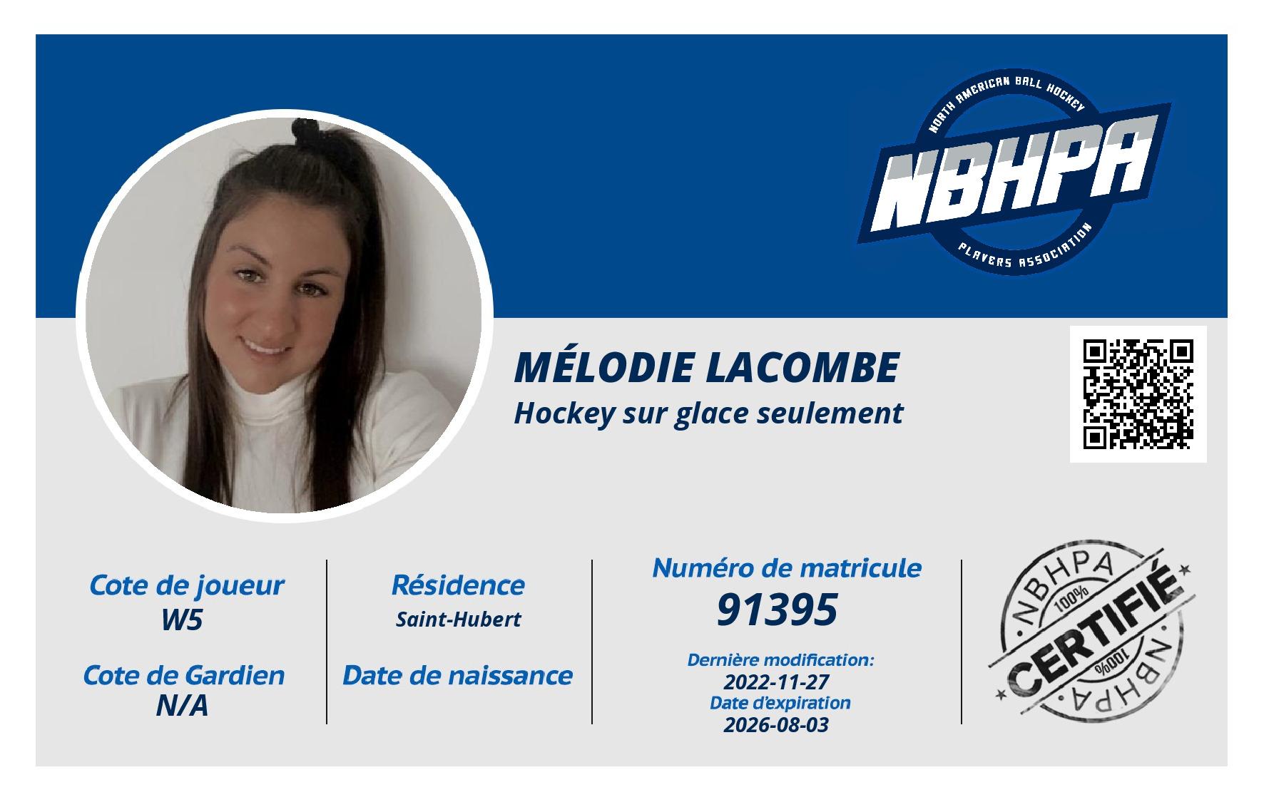 Mélodie Lacombe
