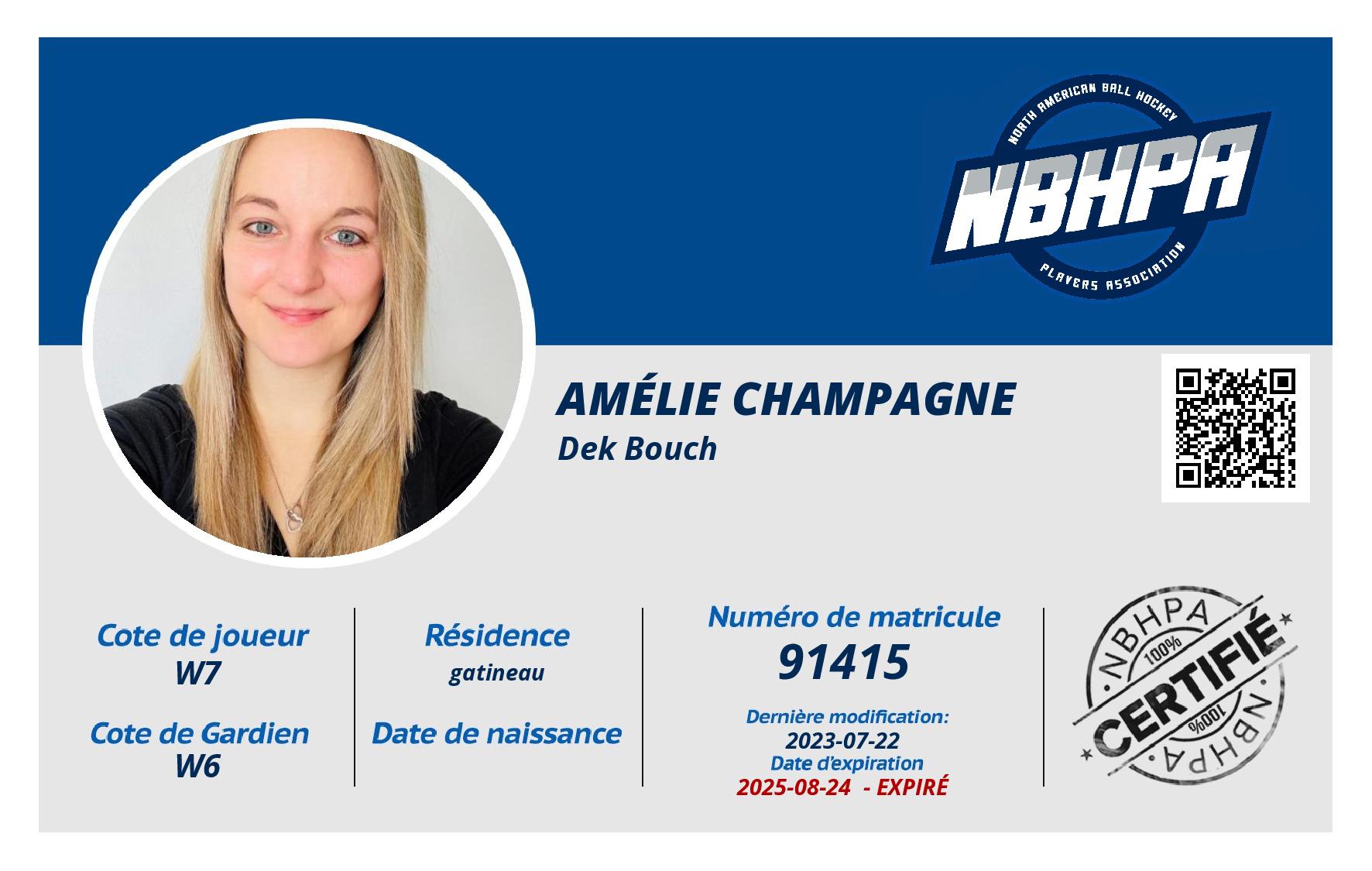 Amélie Champagne